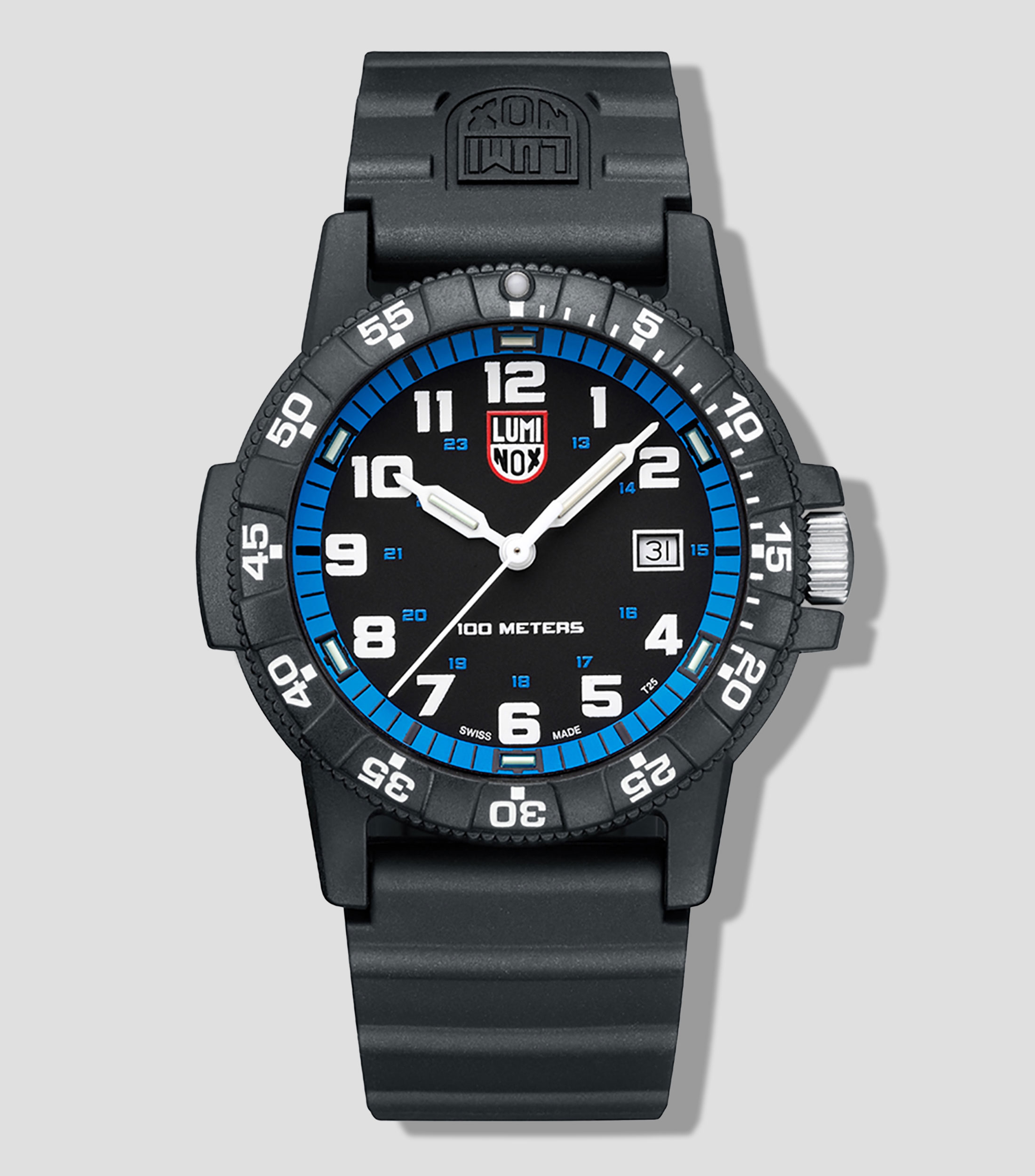 Reloj para Hombre Leatherback Sea Turgle Gian 0320 Series De Vestir Negro