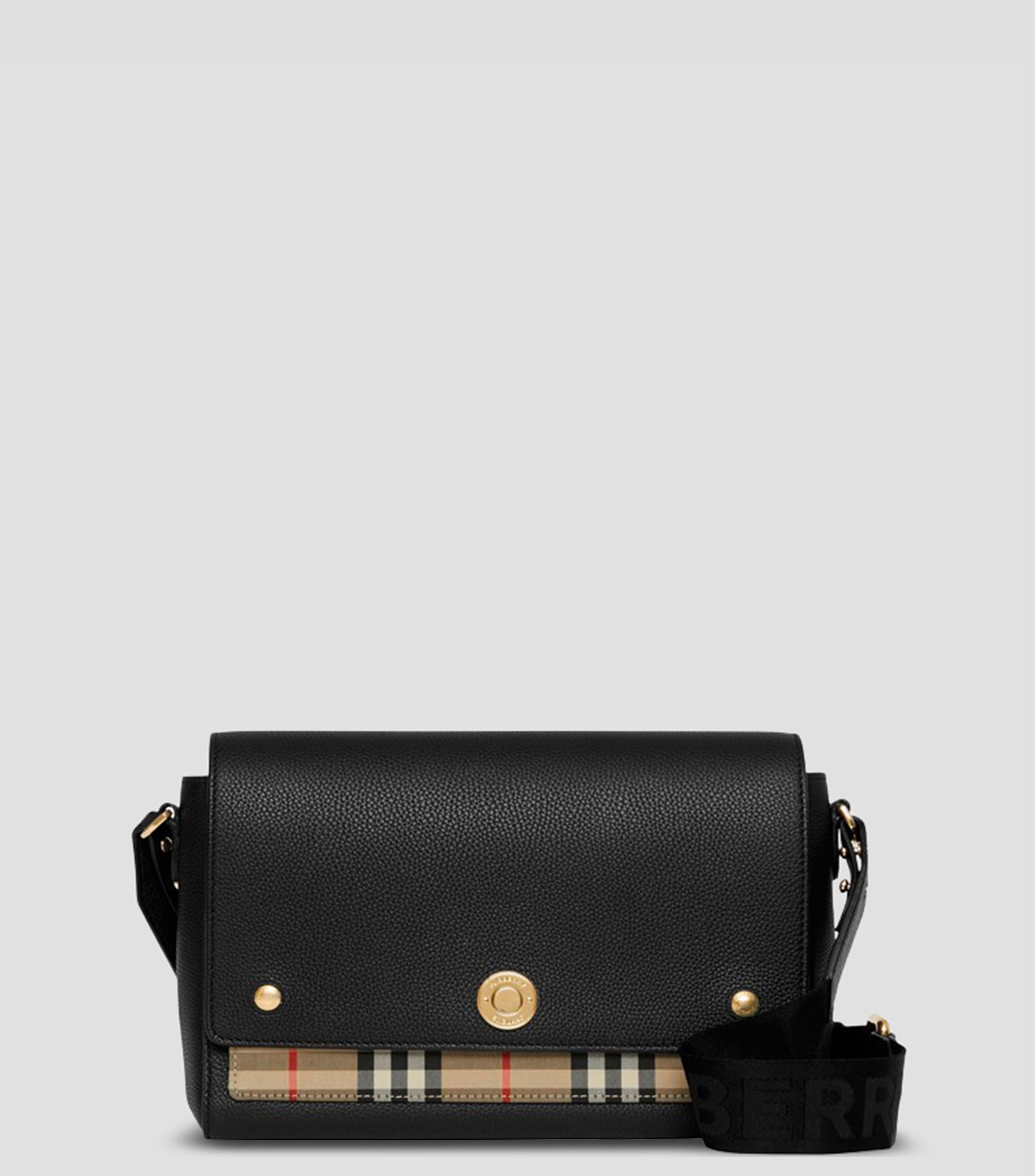 Bolsa shoulder en piel liso Mujer