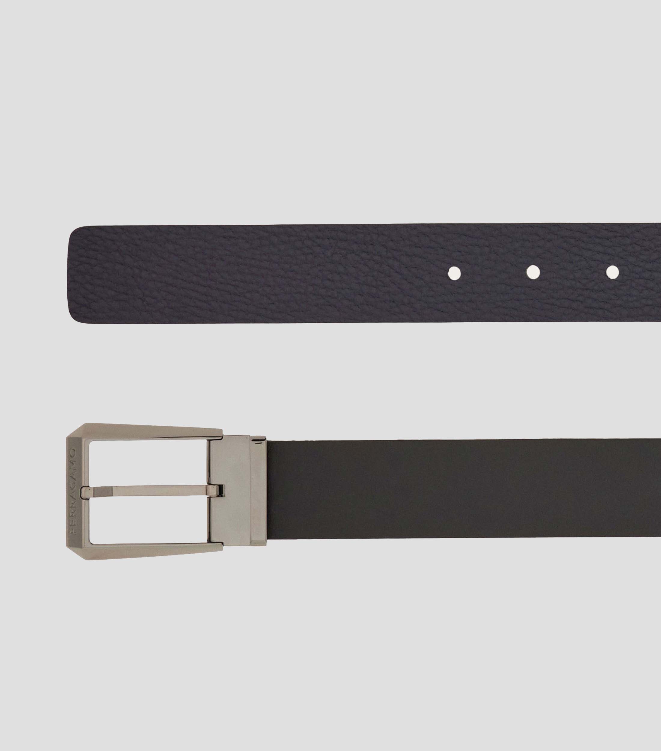 Cinturon reversible y ajustable Hombre