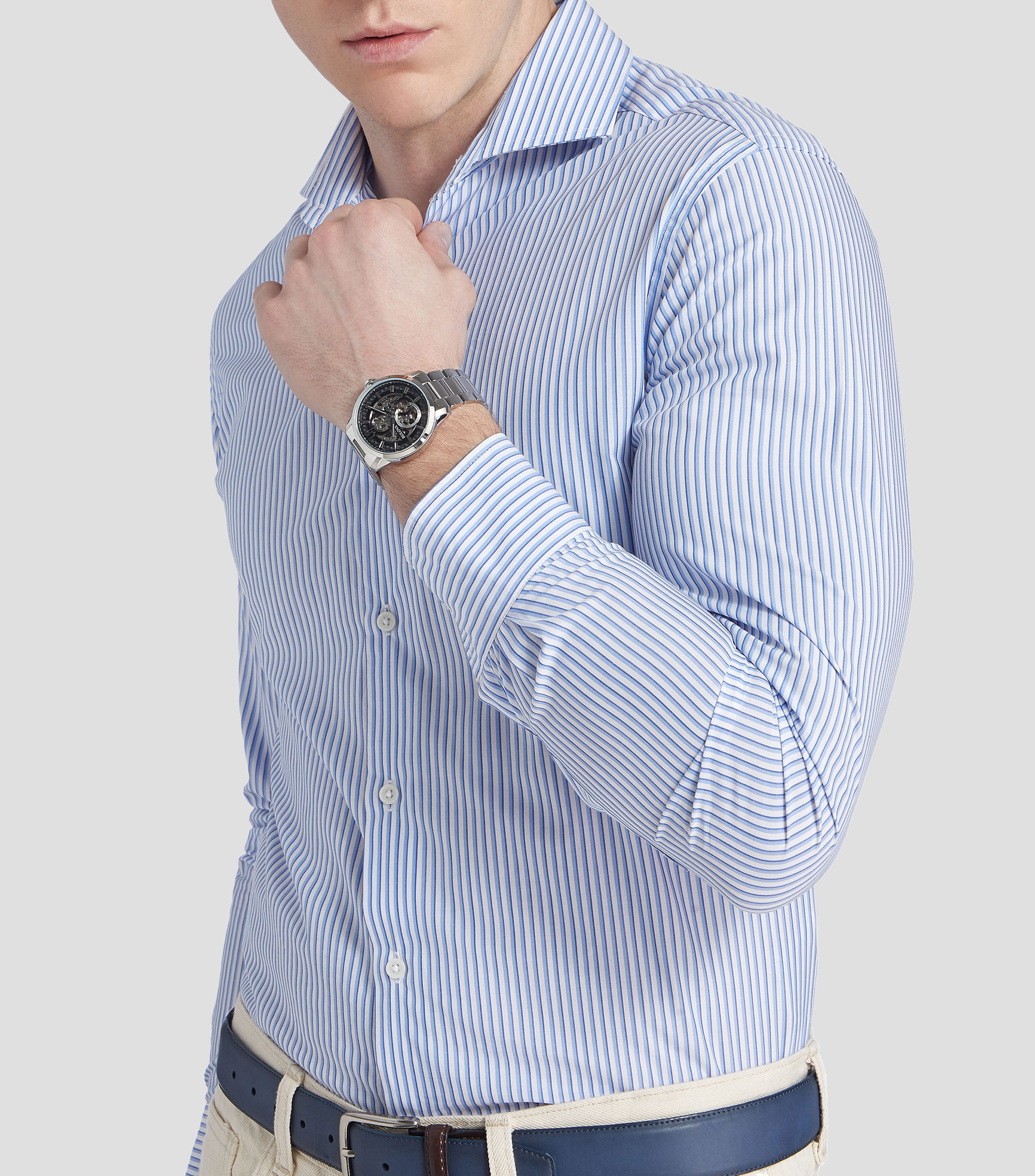 Reloj para Hombre Sutton De Vestir, Plata