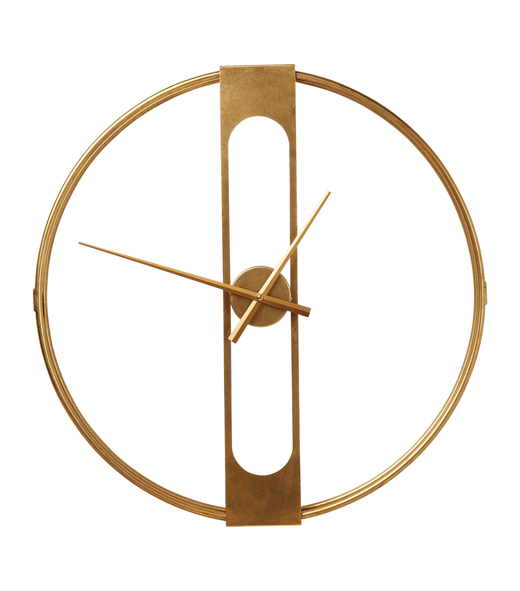 Reloj de Pared Clip en Acero