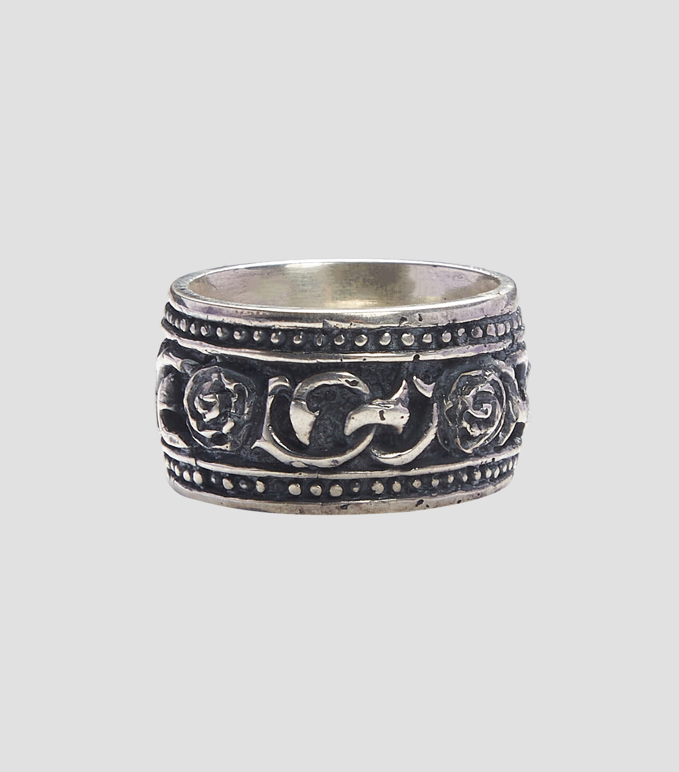 Anillo en plata Hombre