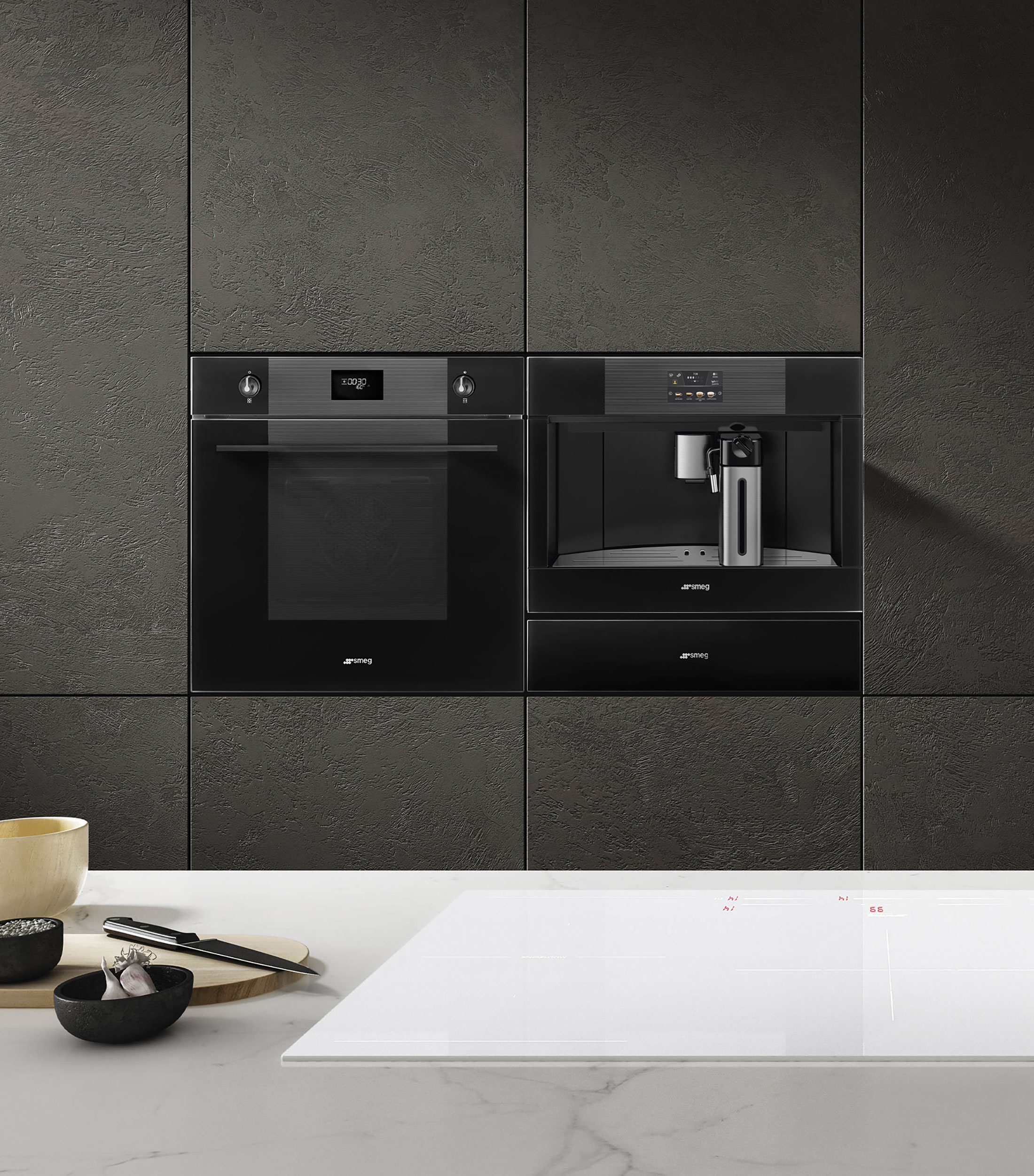 Cafetera empotrable Superautomatica para 13 Tazas, Deep Black