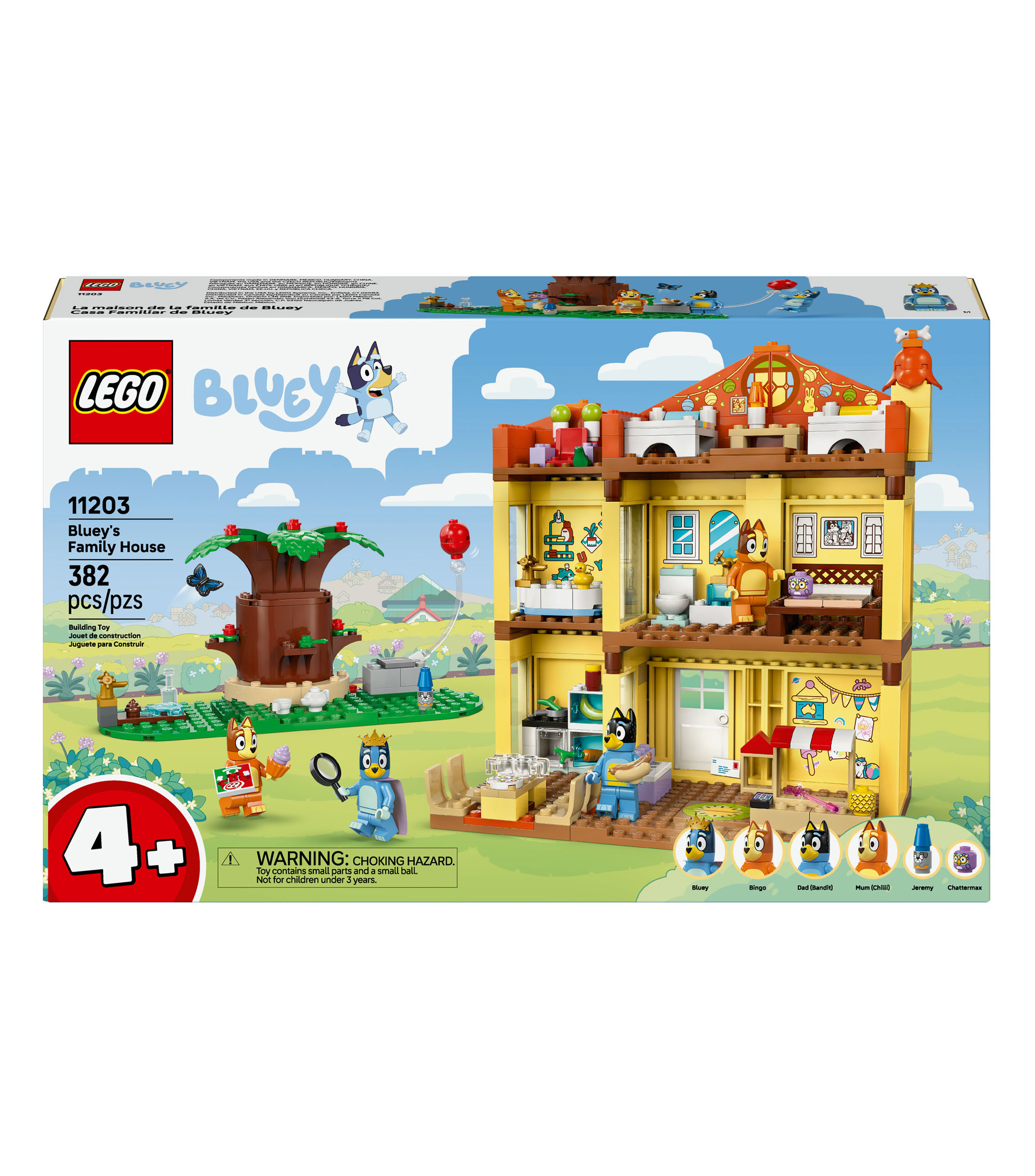 Lego Bluey Casa Familiar de Bluey Kit de Construcción 11203