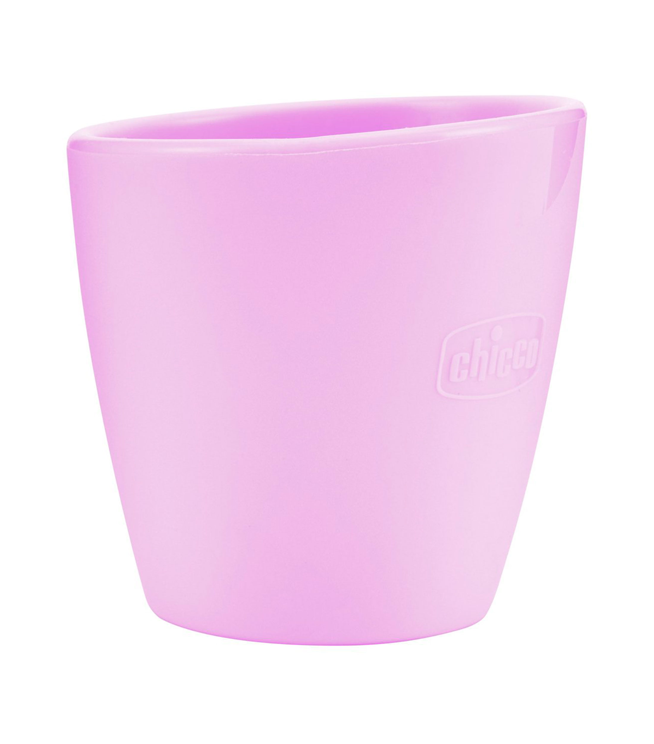 Vaso para bebe en silicona Rosa