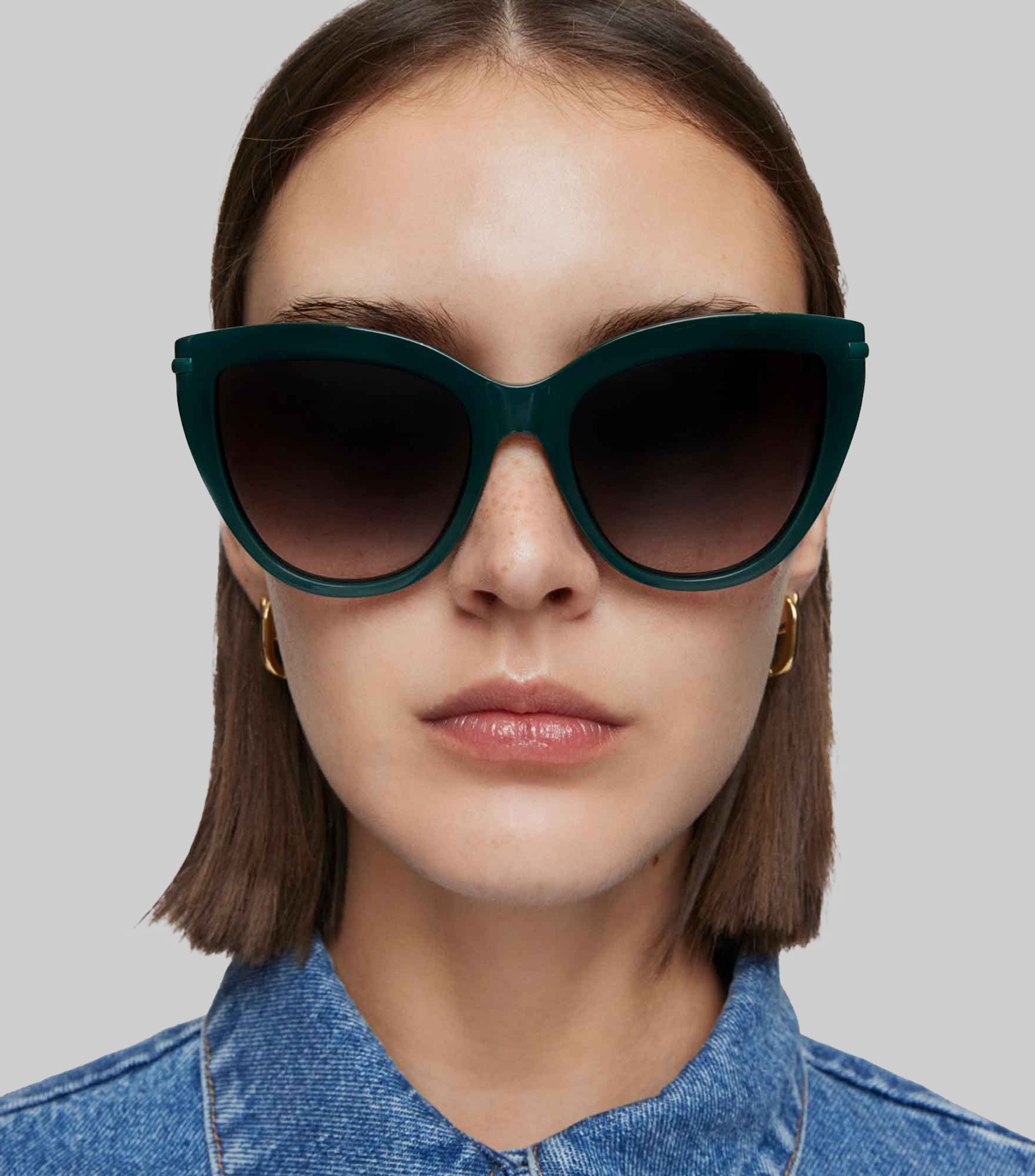 Lentes de sol mariposa Manifesto Verde Mujer