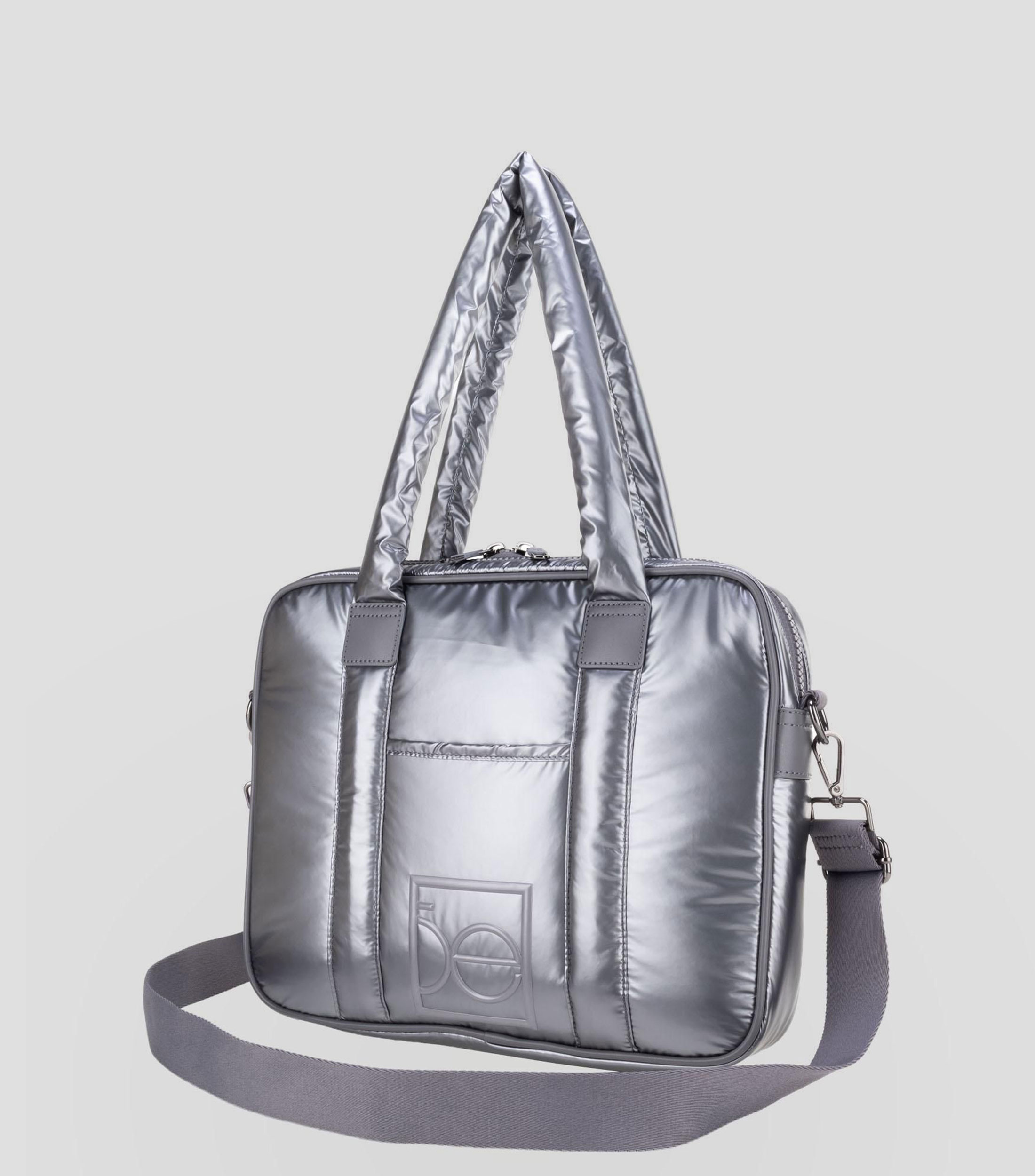 Bolsa Messenger gris Mujer