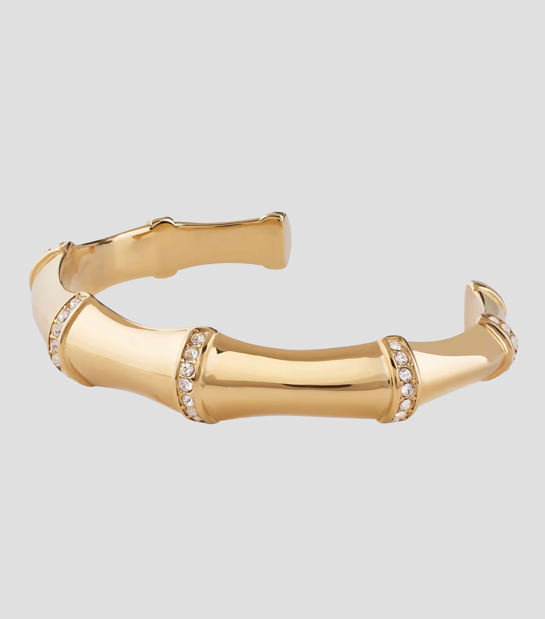 Brazalete Bamboo con Cristales Mujer
