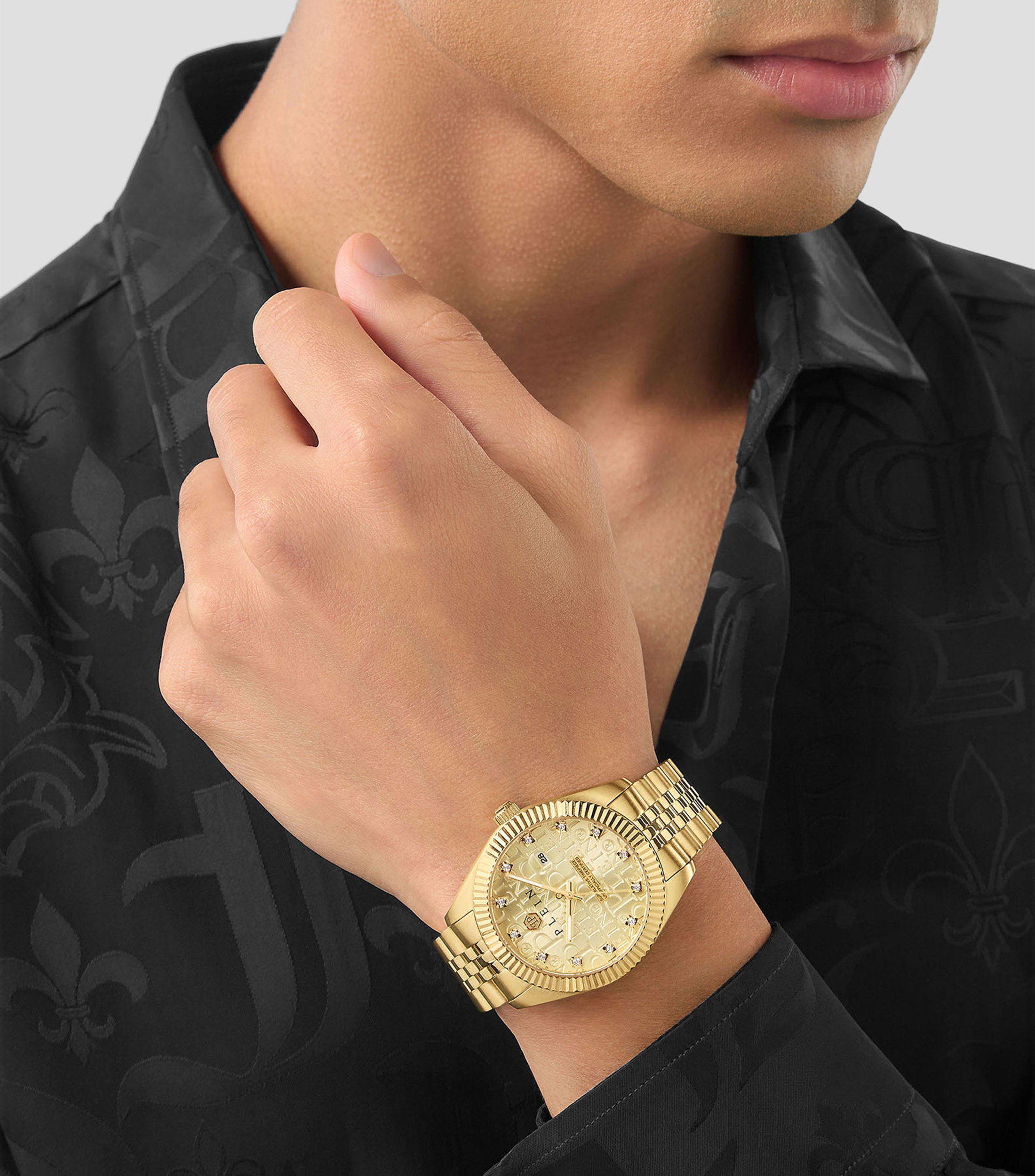 Reloj para Hombre Date Superlative Casual Dorado