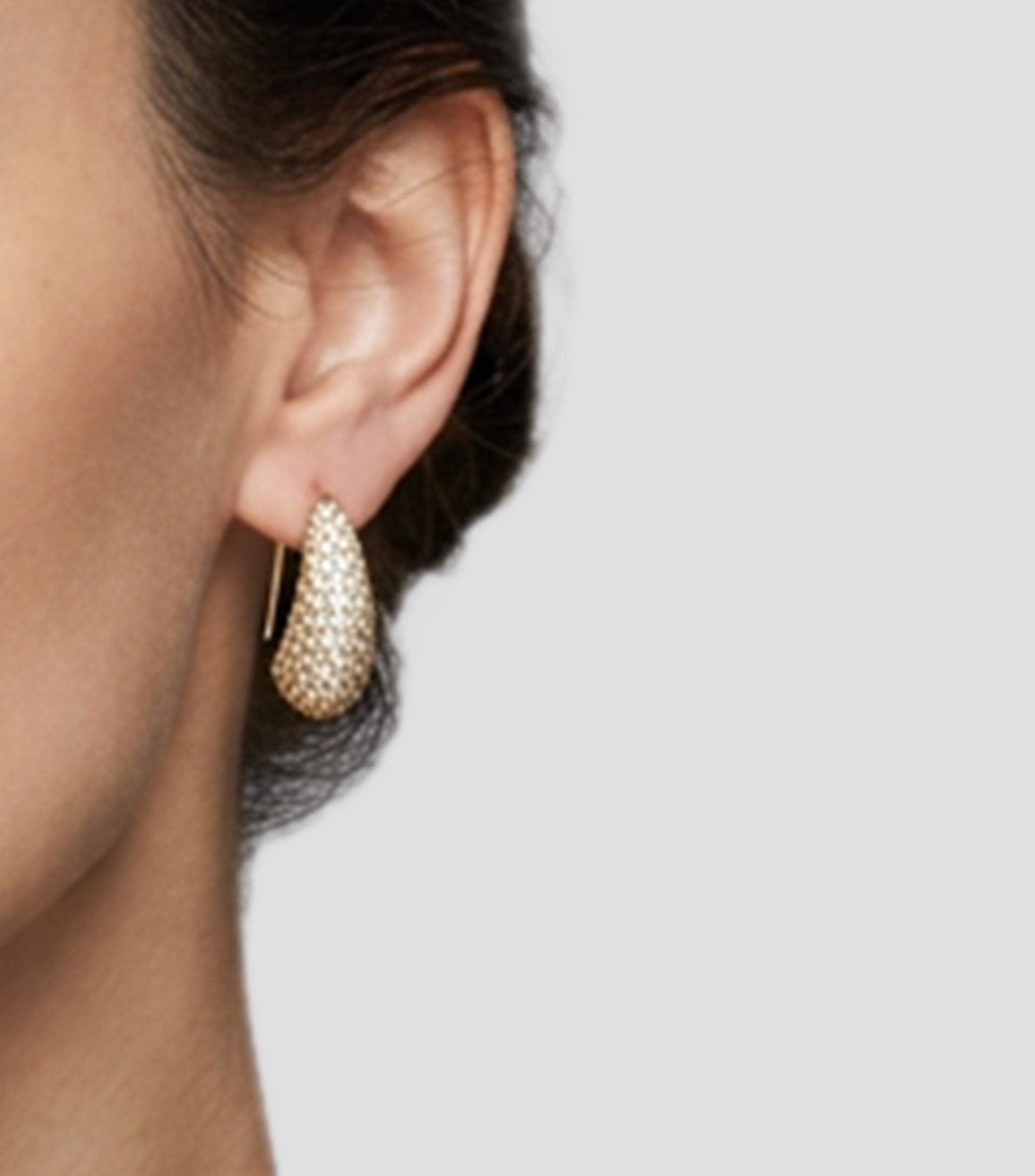 Aretes con circonias Luxedrop Mujer