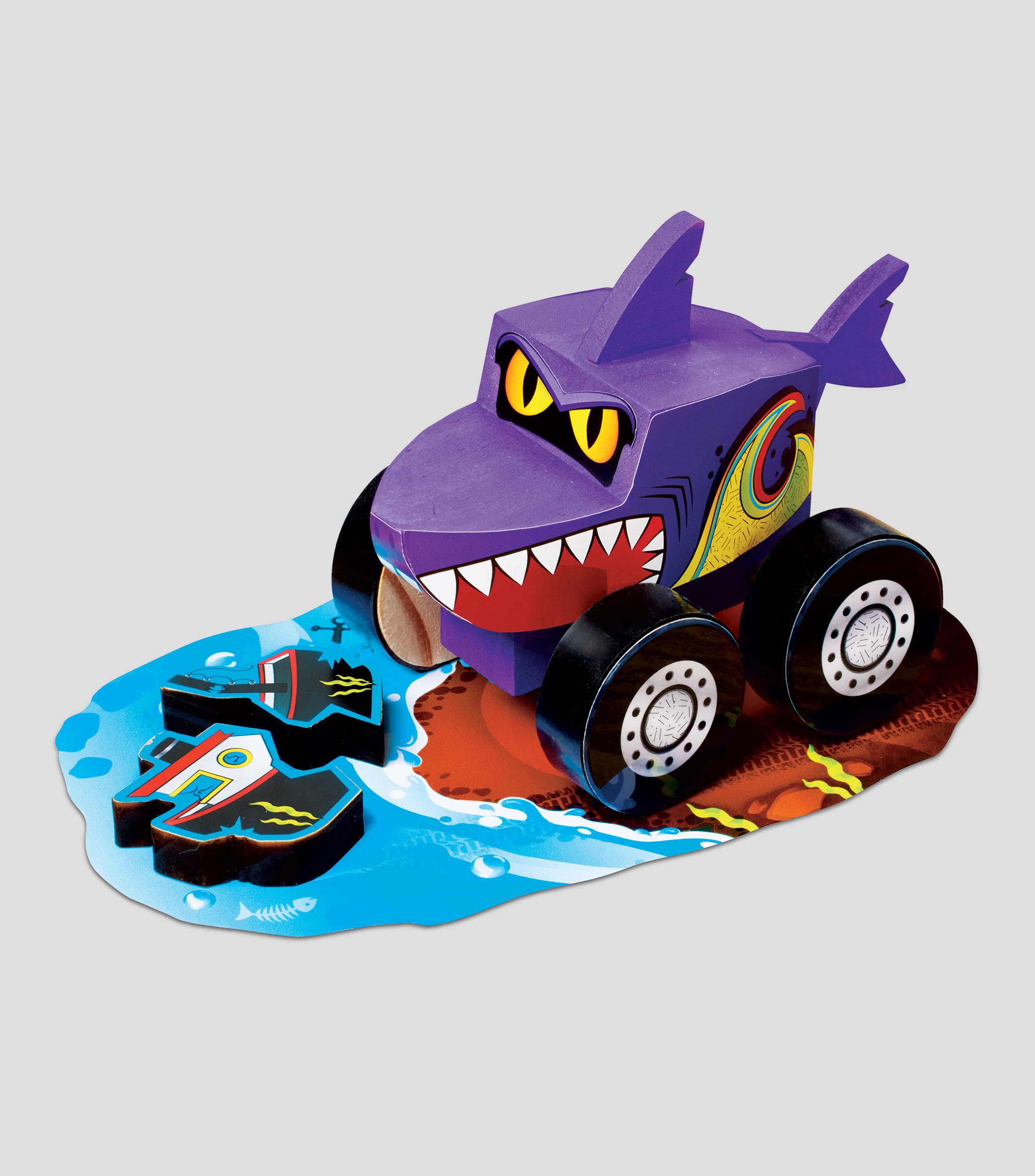 Buildeez Chomper Monster Shark