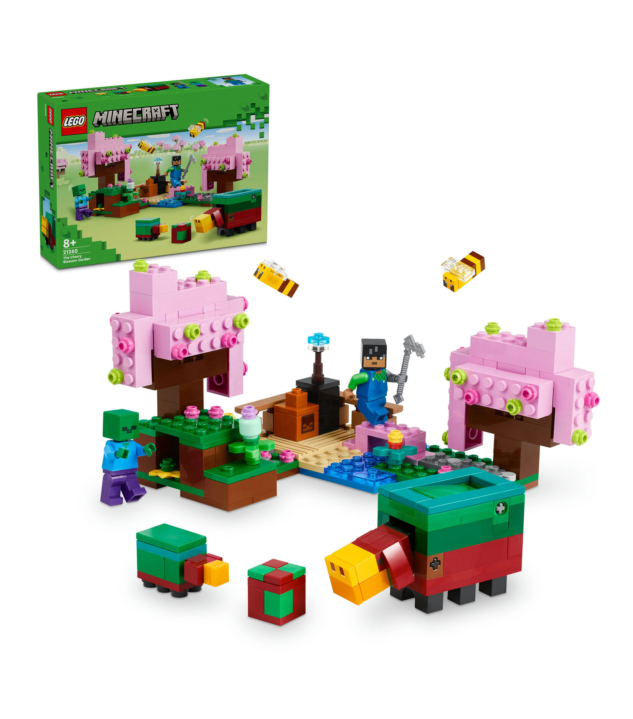 Lego Minecraft El Jardín de Cerezos en Flor Juguete 21260