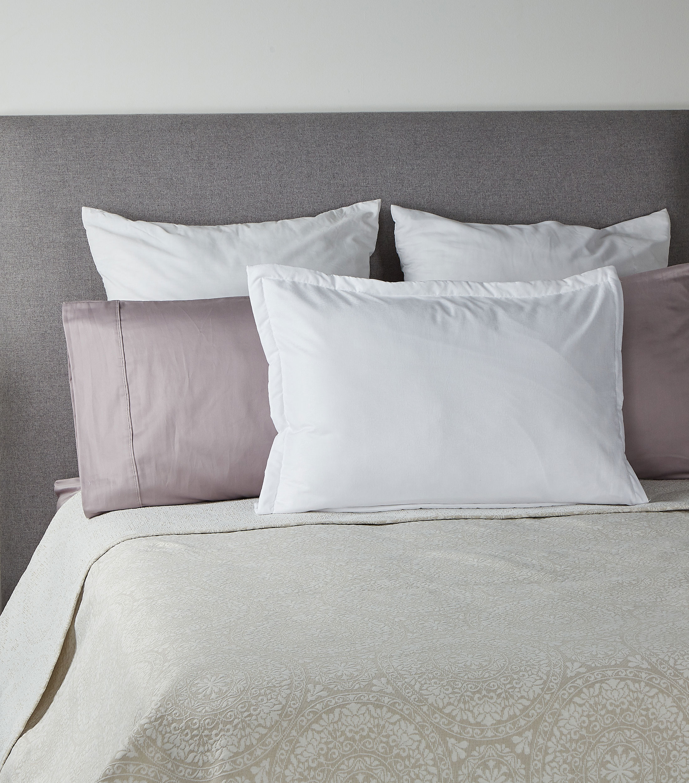 Funda para almohada Estándar Casablanca Blanca
