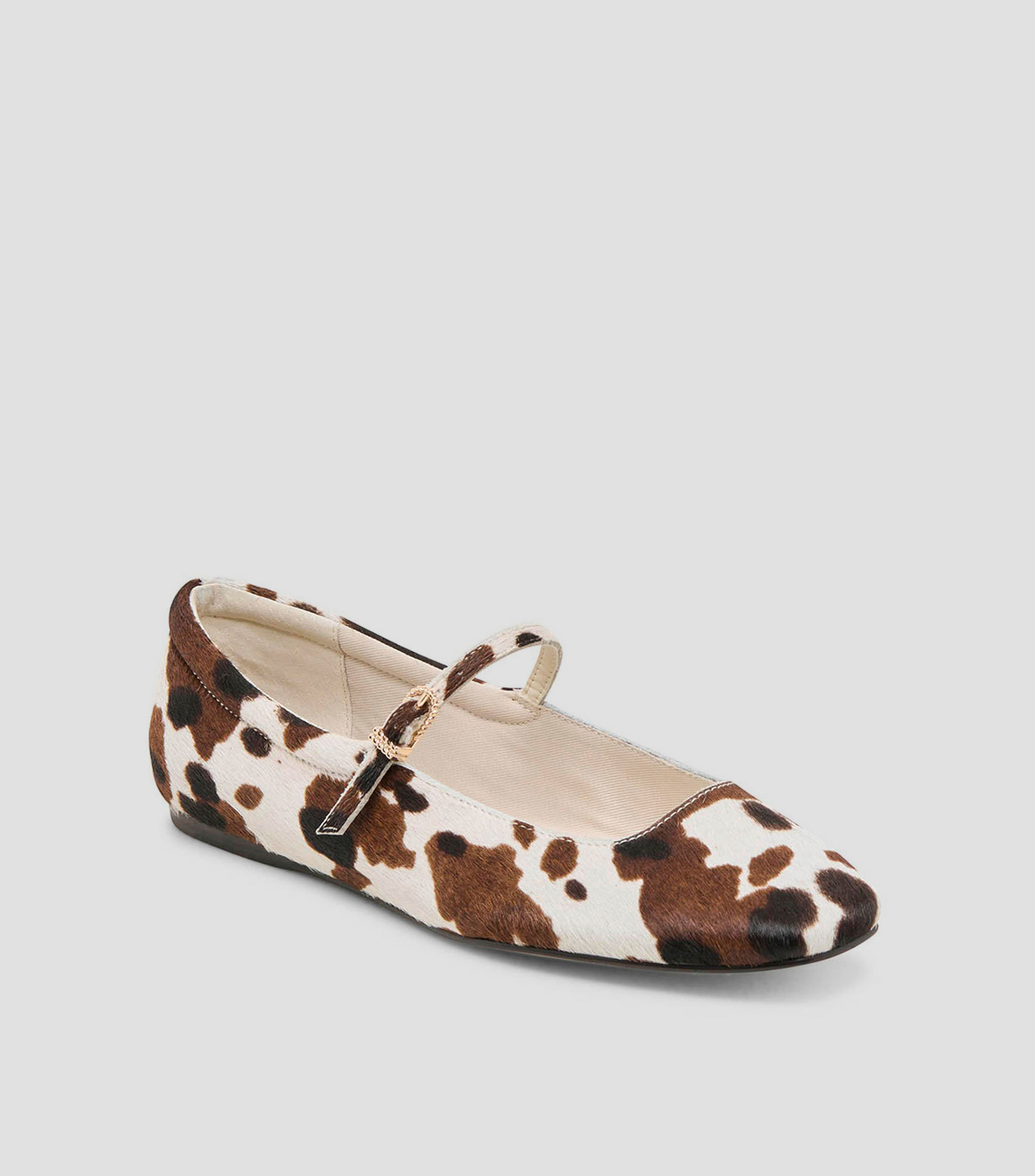 Flats Reyes con animalprint y hebilla Mujer