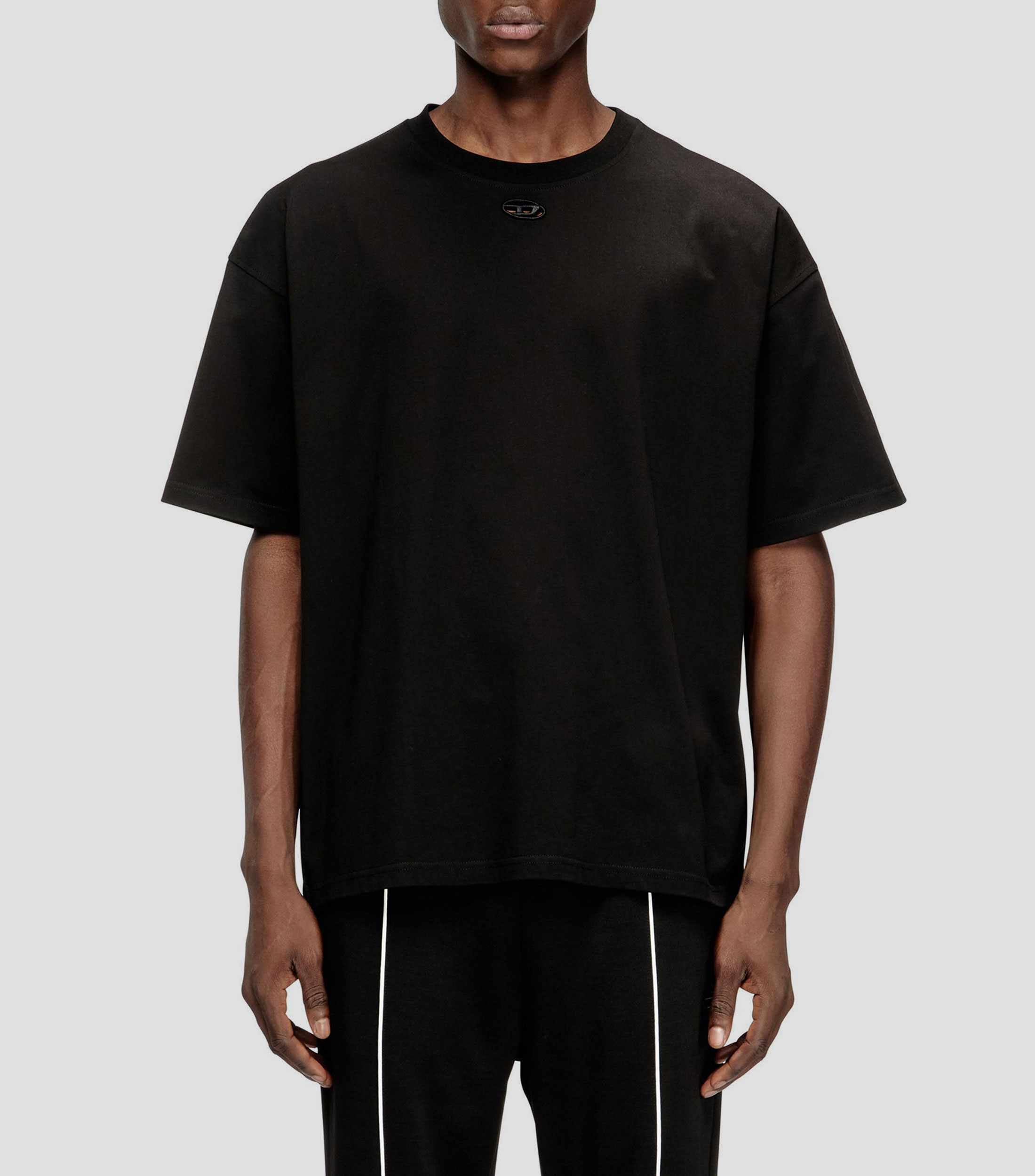 Playera cuello redondo manga corta lisa Hombre