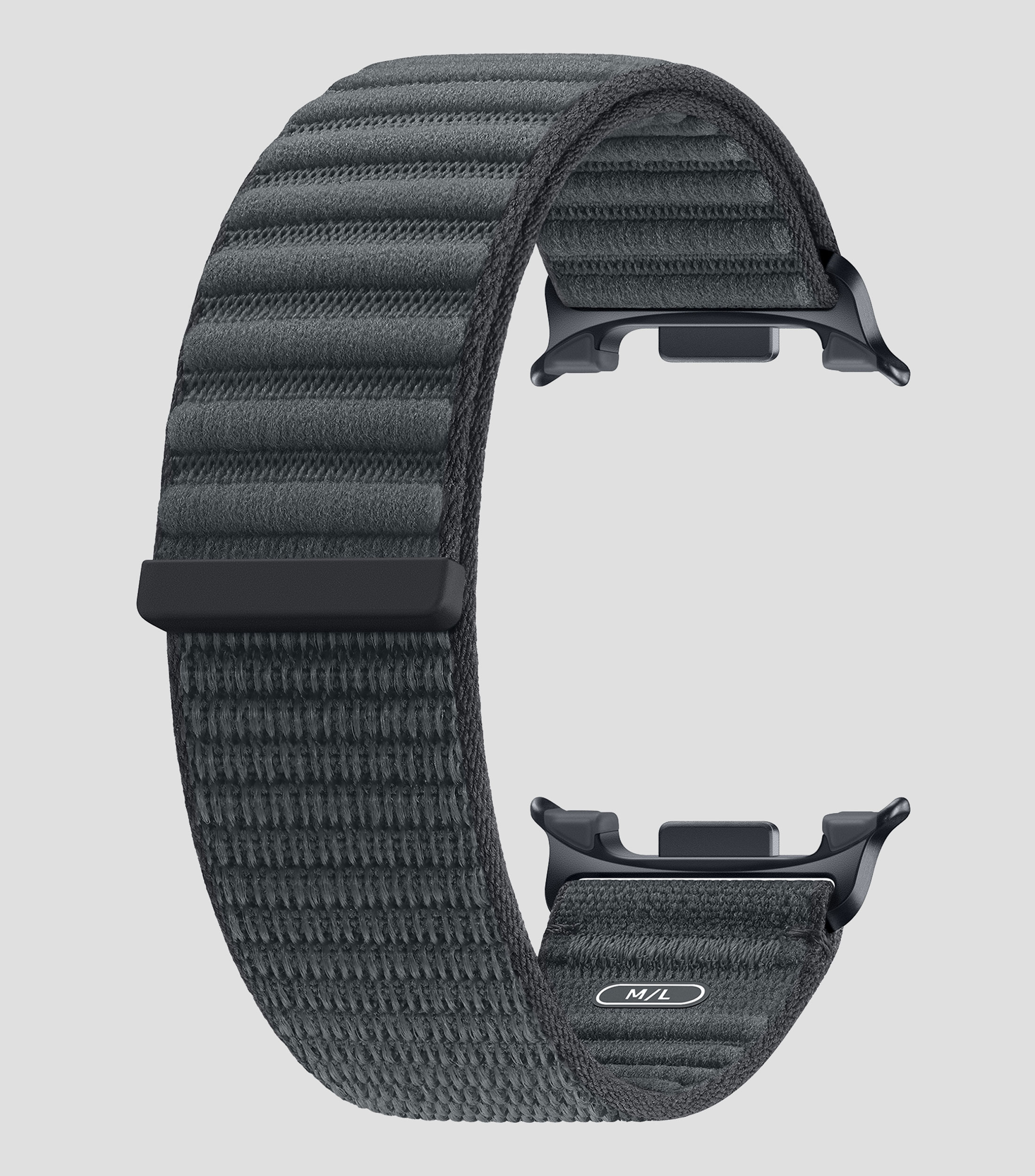 Correa para reloj Fabric ML en nylon reciclado Negro