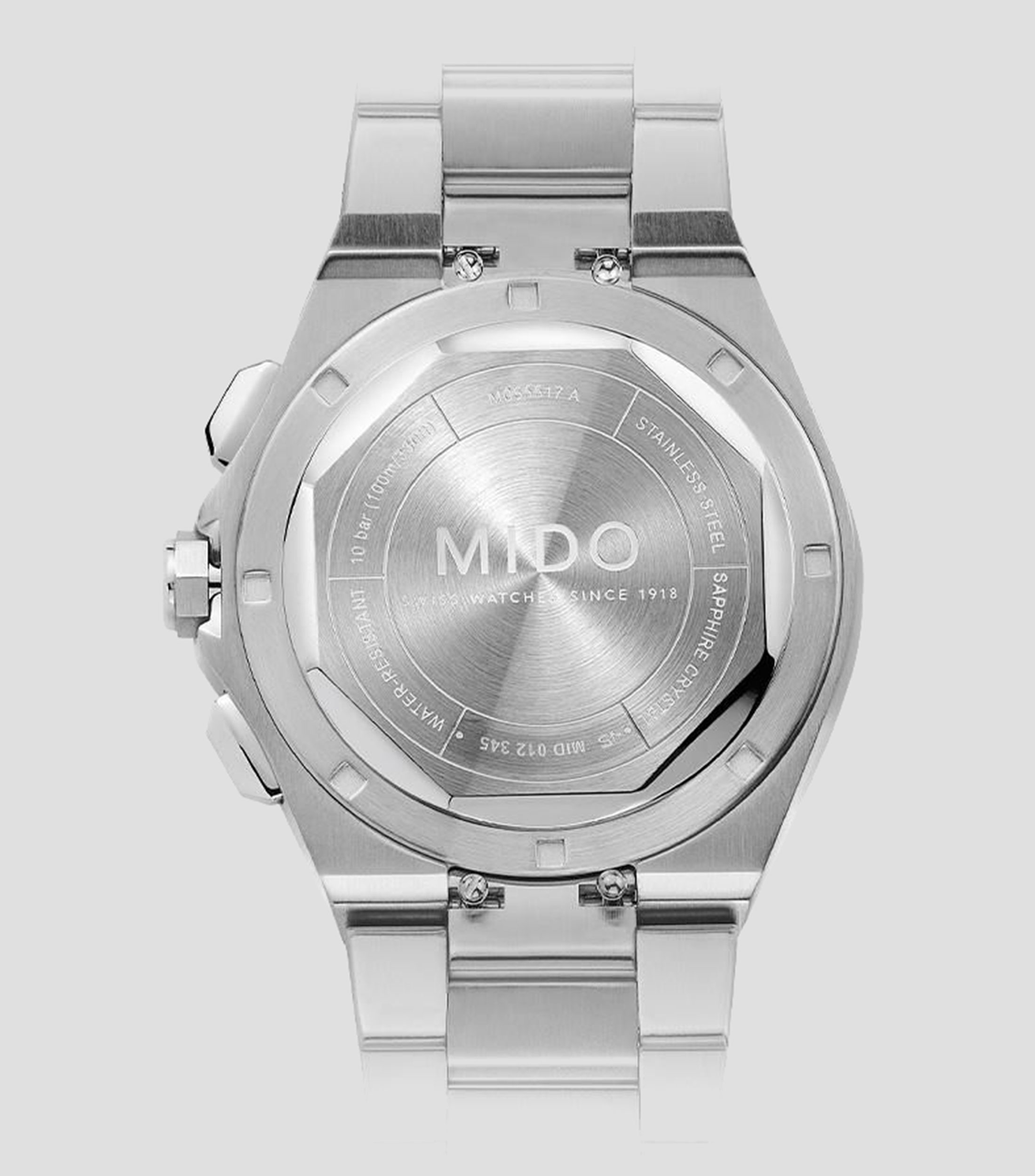 Reloj para Hombre Multifort 8 Chronograph Quartz casual plateado