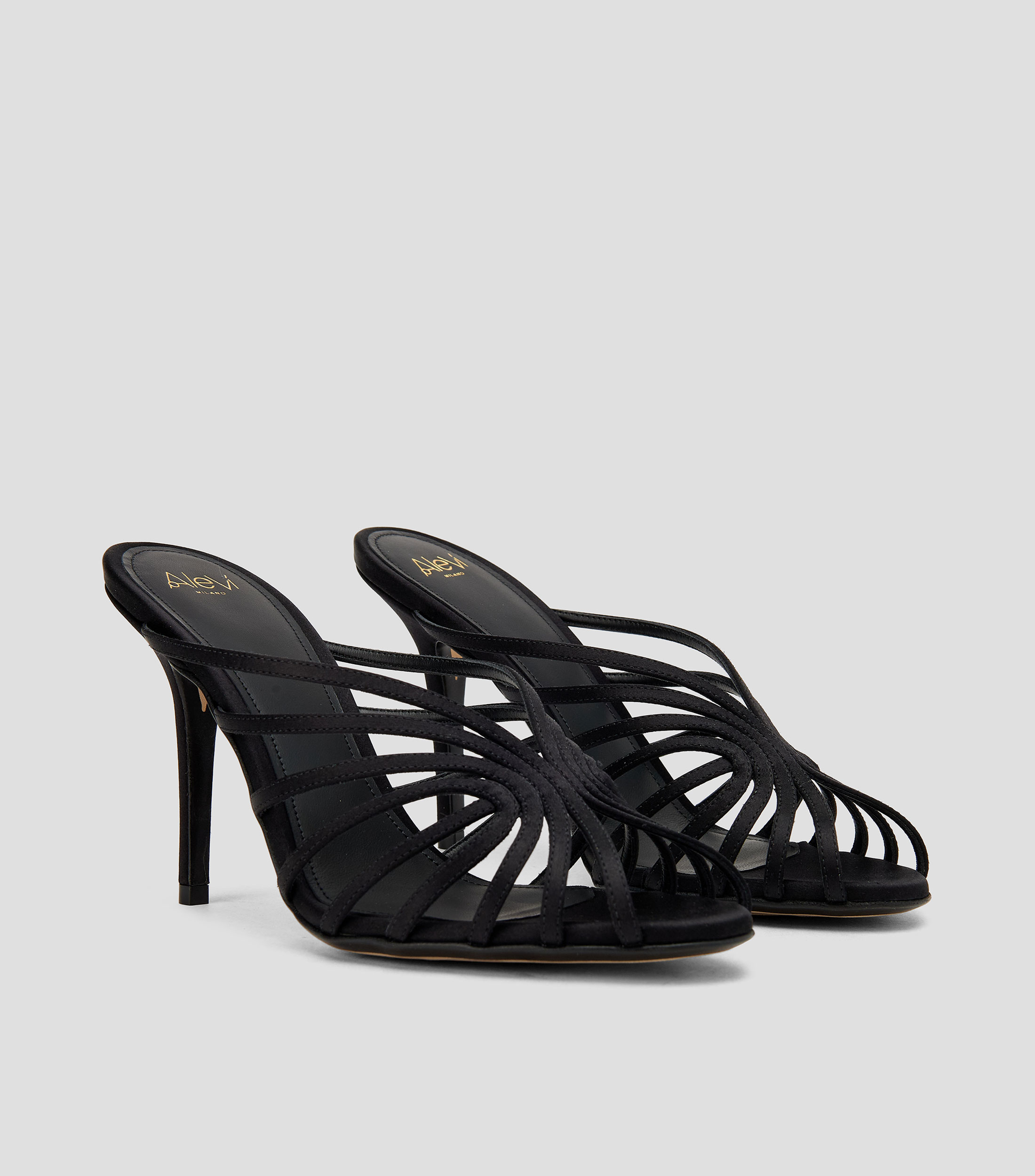 Sandalias con alto de aguja Mujer