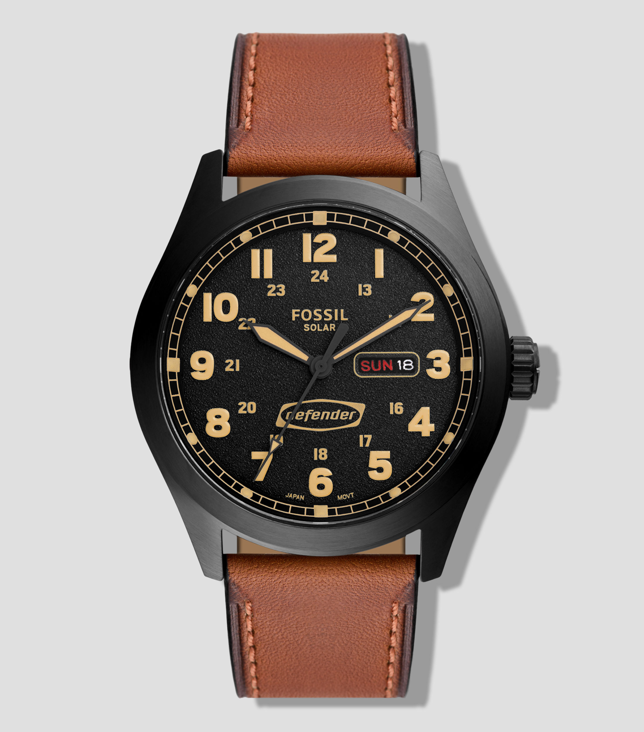 Reloj para Hombre Defender Casual Negro