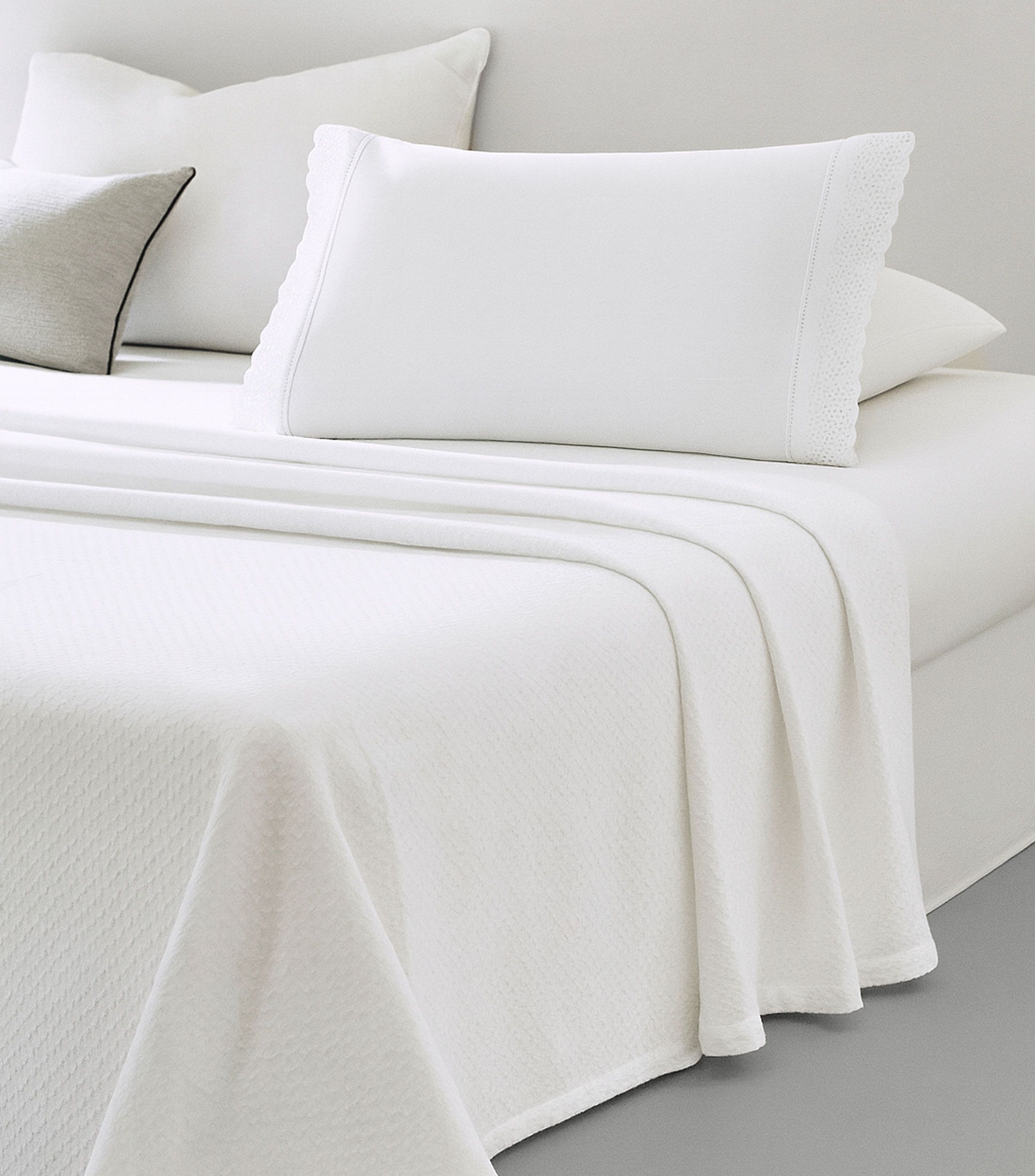 Funda para Almohada Estándar de Algodón María