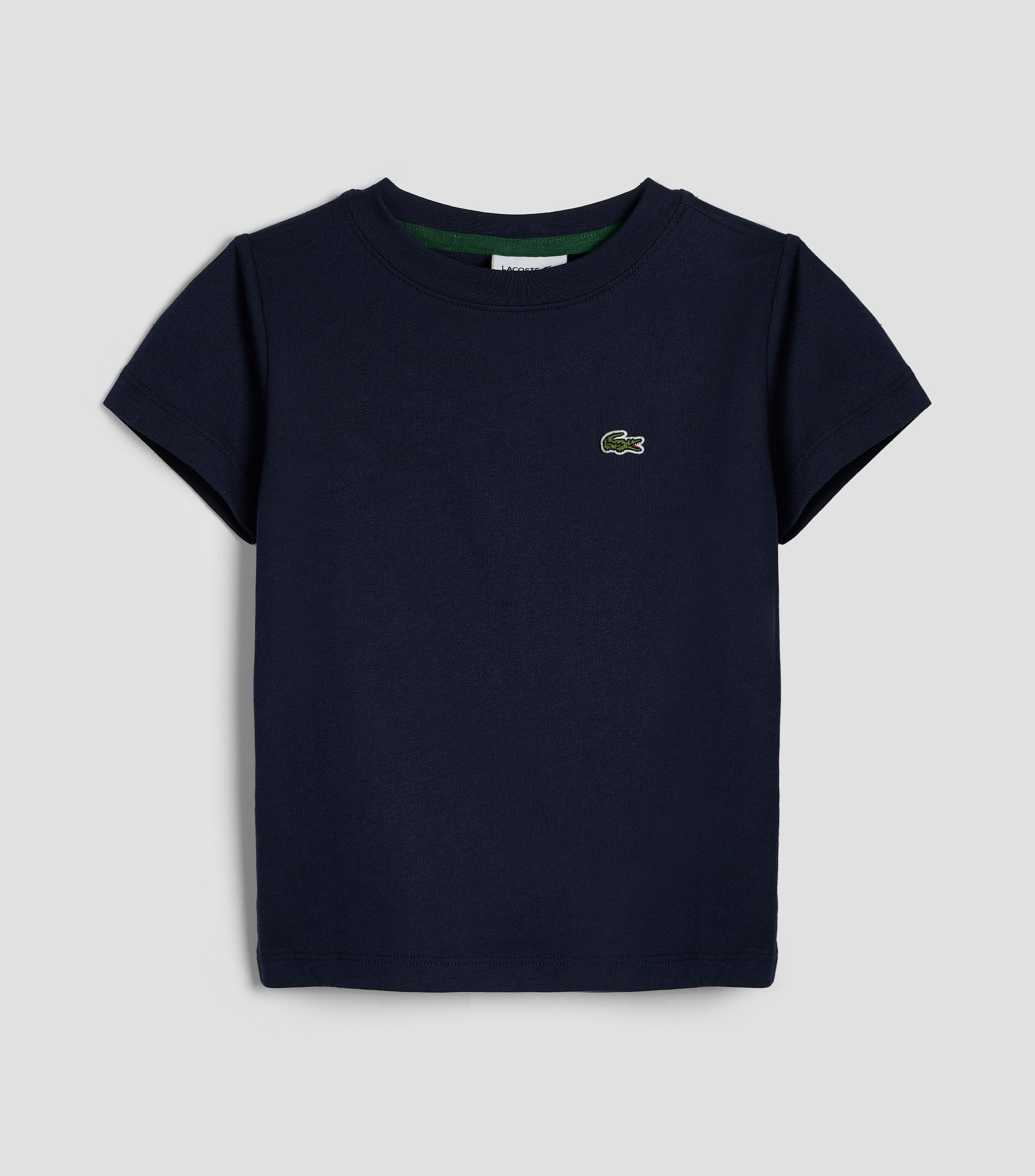 Playera cuello redondo manga corta lisa Niño