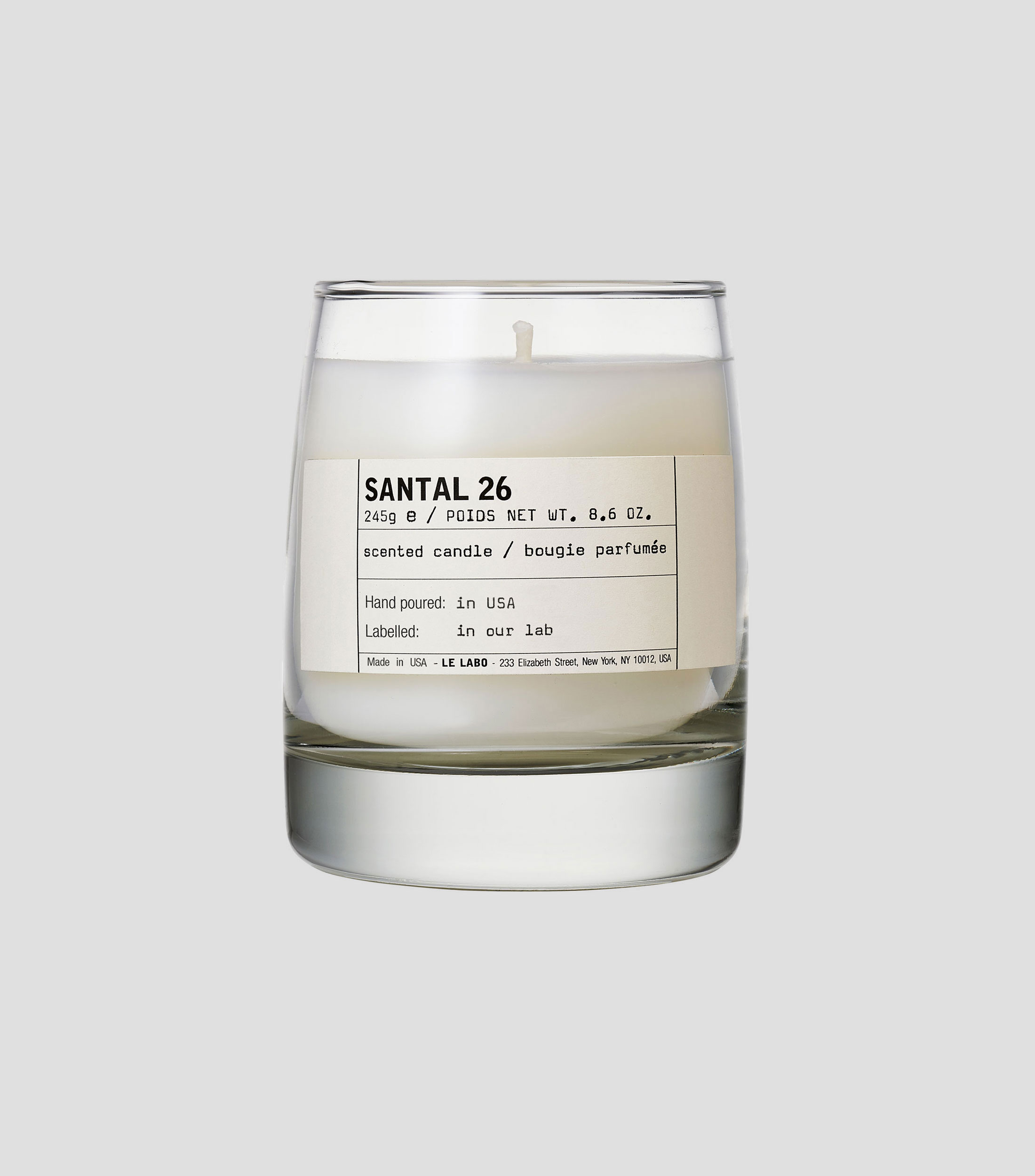 Vela aromática Santal 26, 245 gr