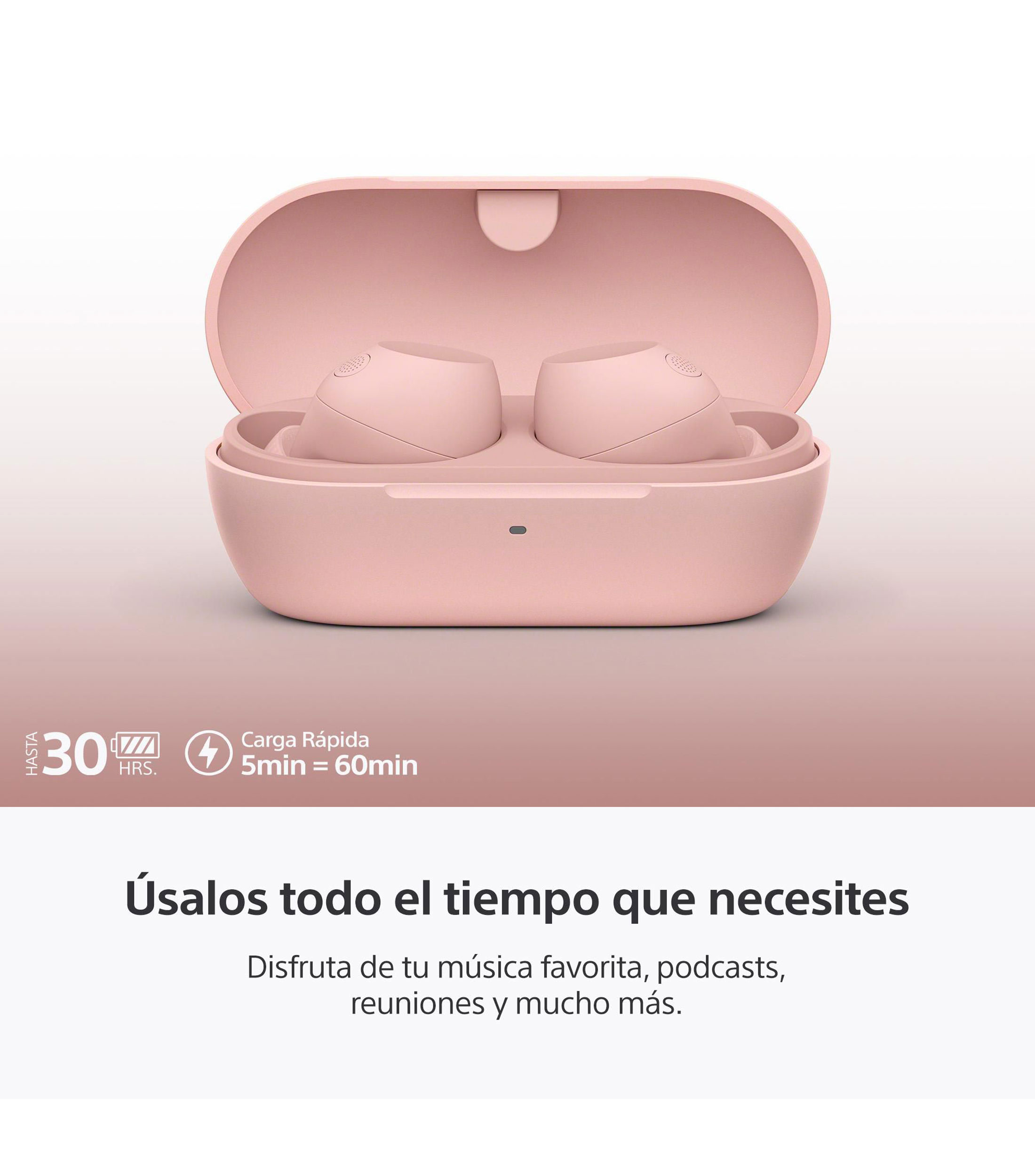 Audifonos Inalambricos WF-C710N, Rosa