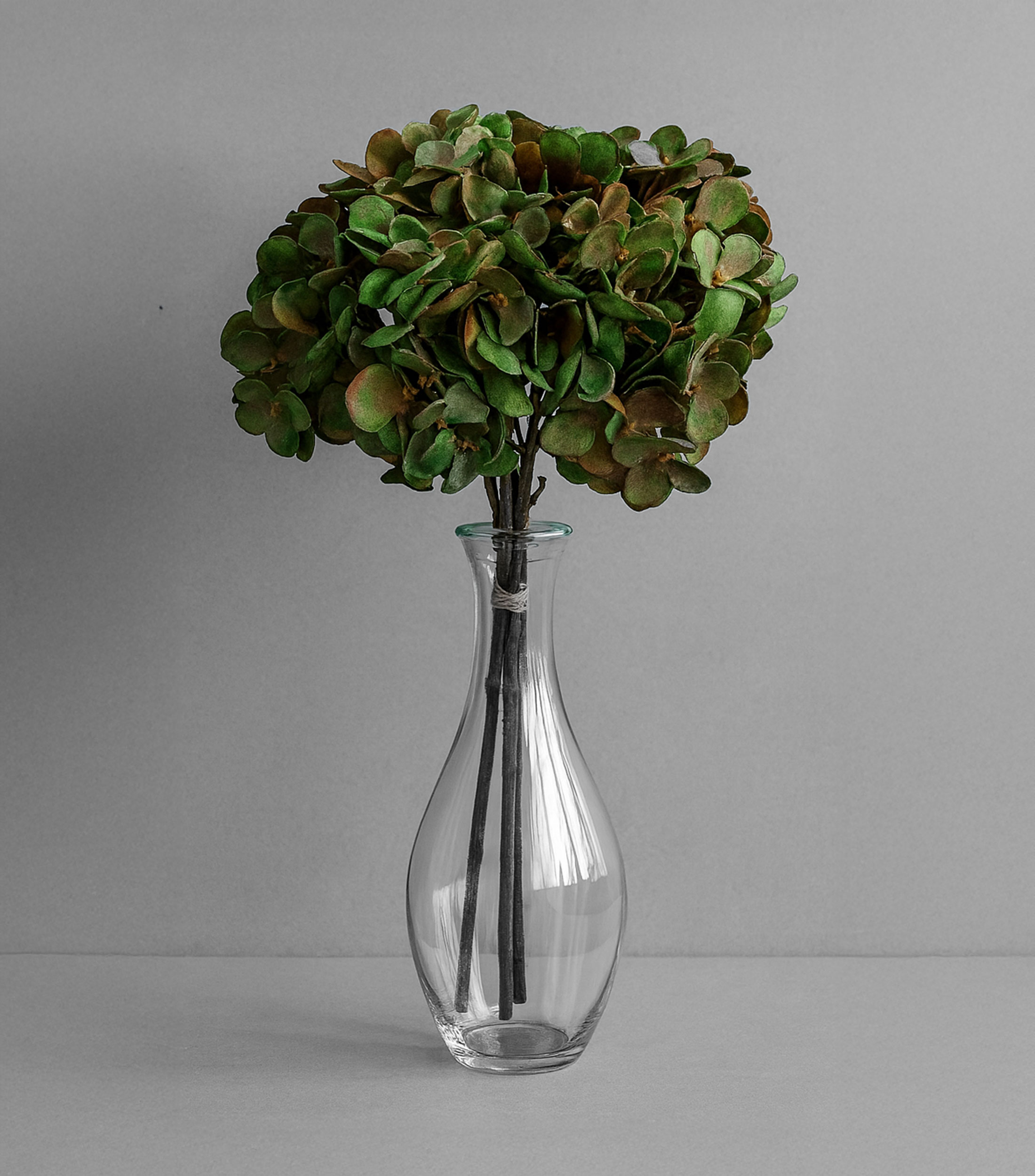 Ramo de Flores Decorativo Hortensia Verde
