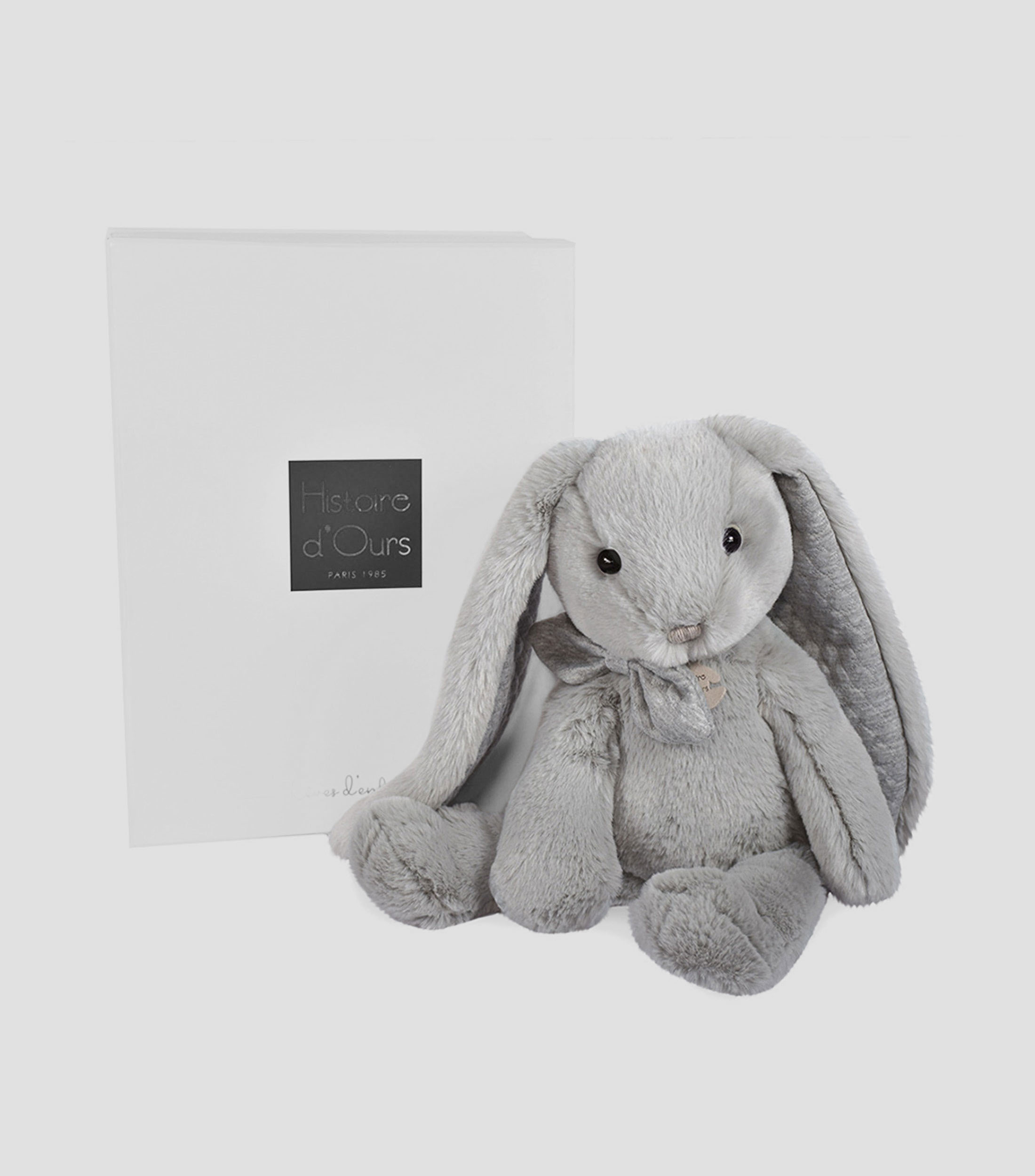 Conejo de Peluche gris