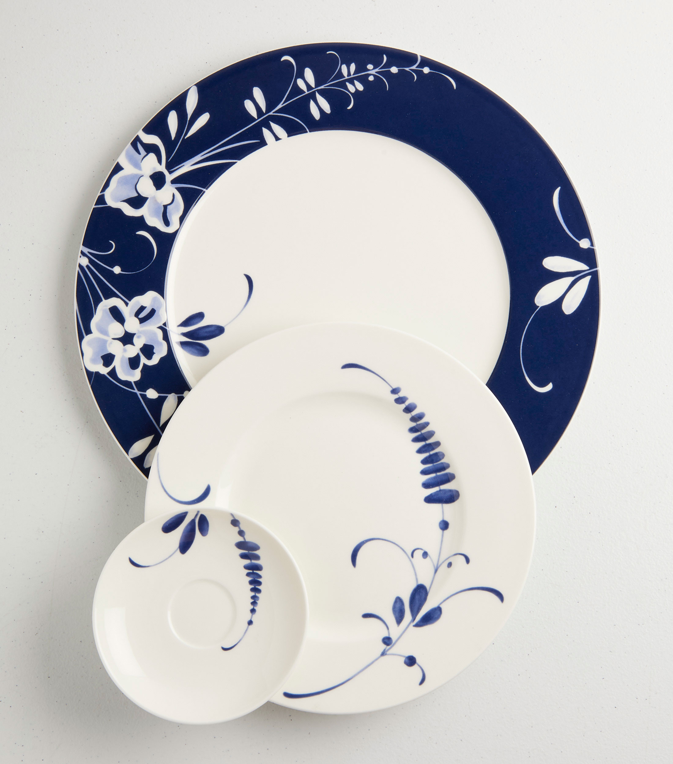 Plato para taza de espresso Vieux Luxembourg con espigas