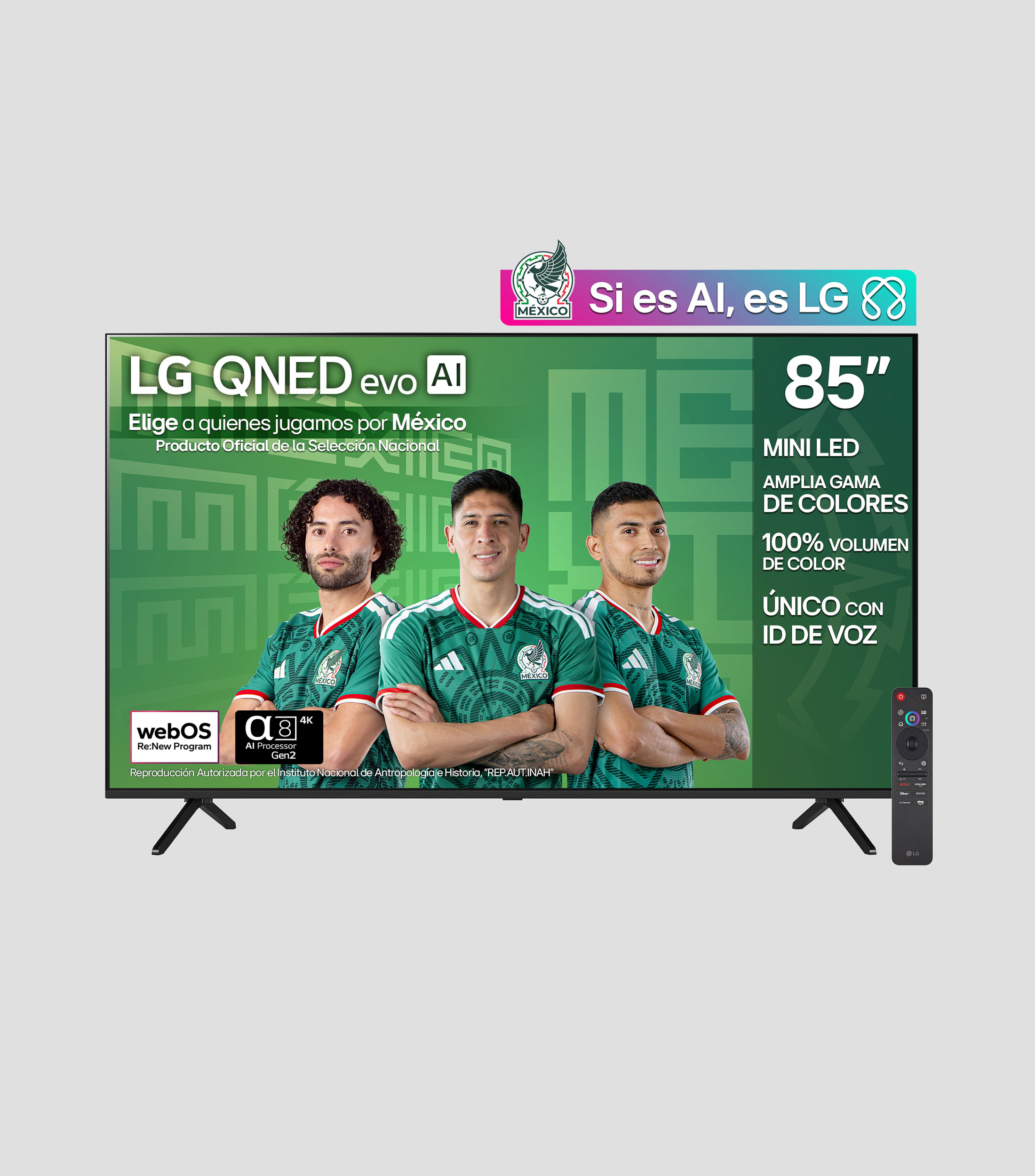 Pantalla 85 pulgadas Plana QNED evo AI QNED92 4K SMART TV 2025