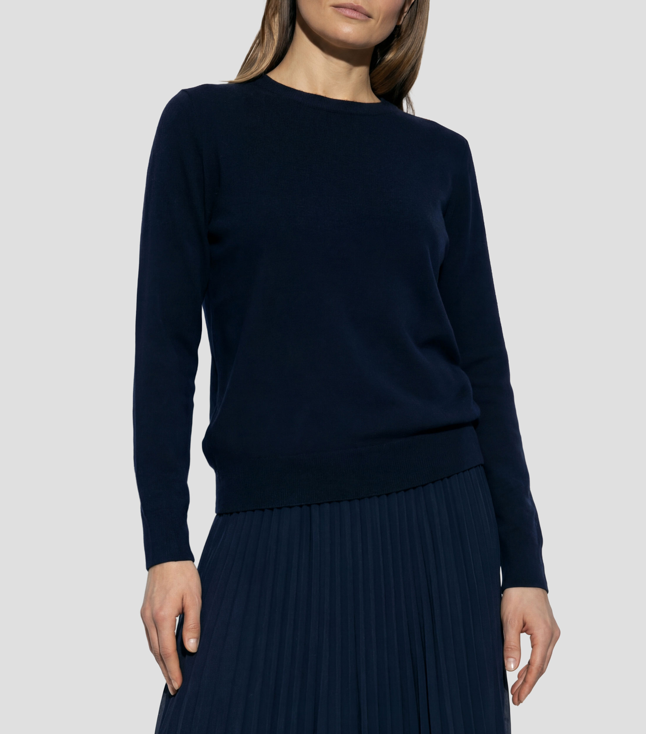 Suéter cuello redondo Mujer