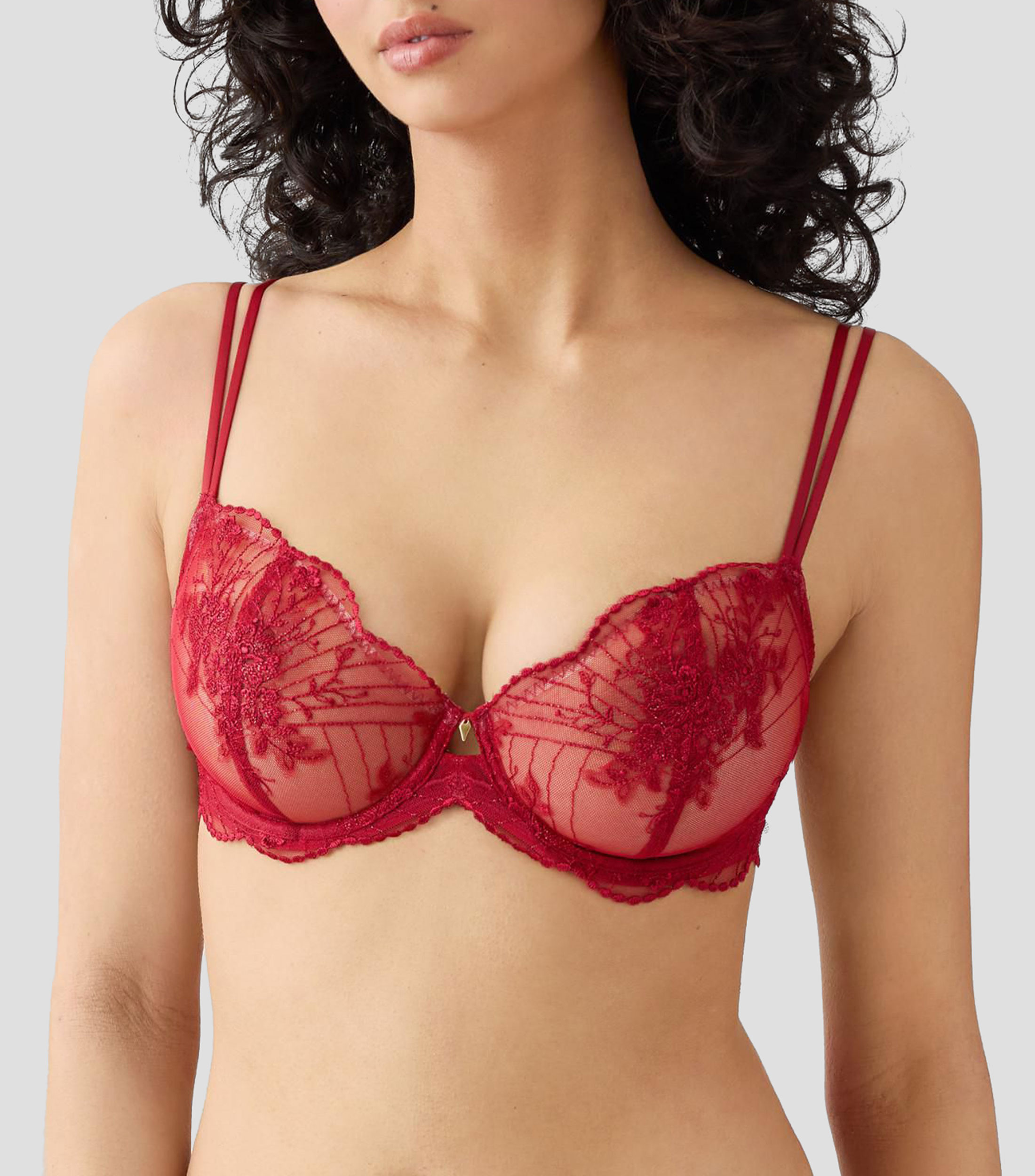 Brasier con encaje con varilla