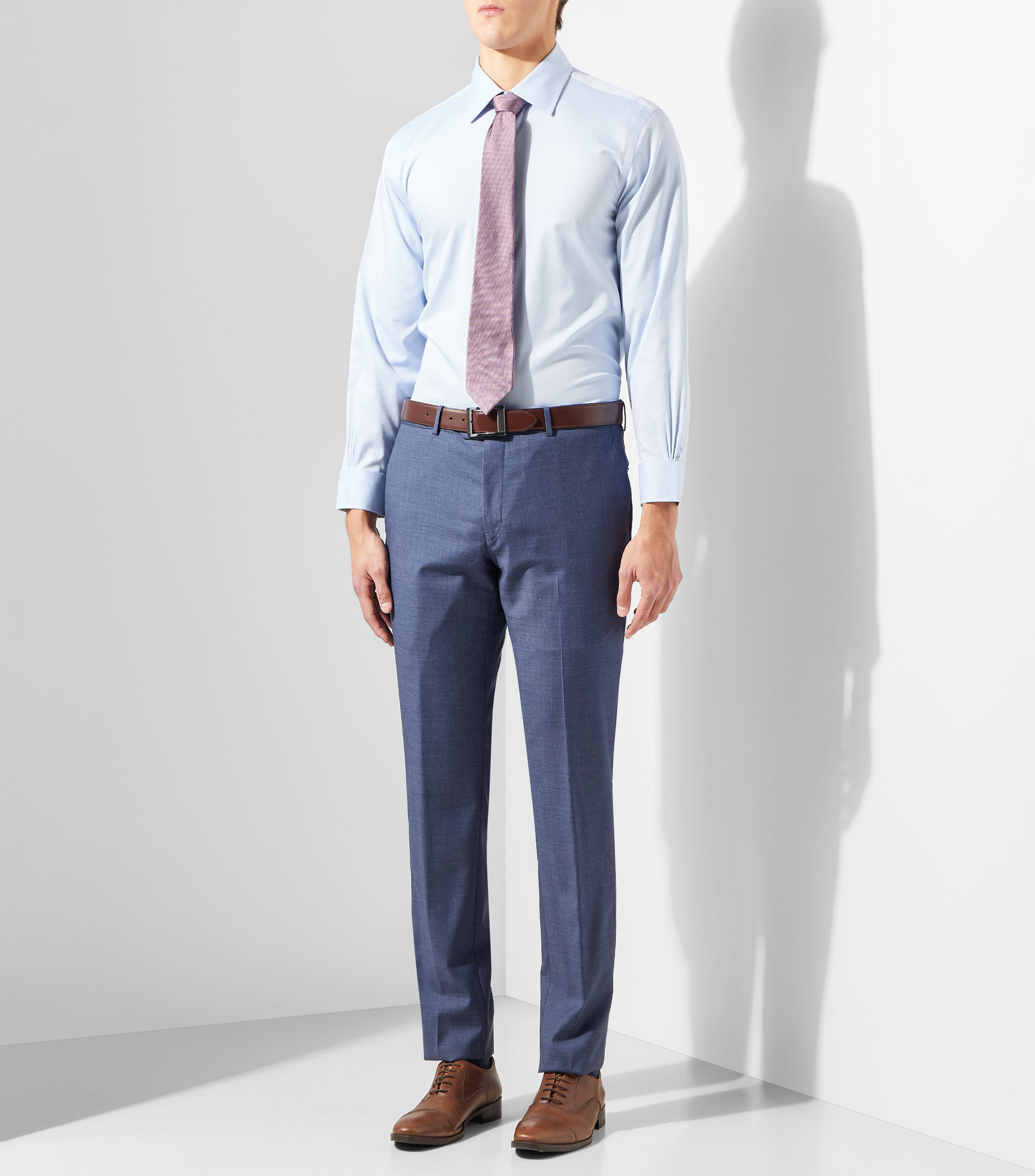 Camisa Polkadots manga larga Hombre