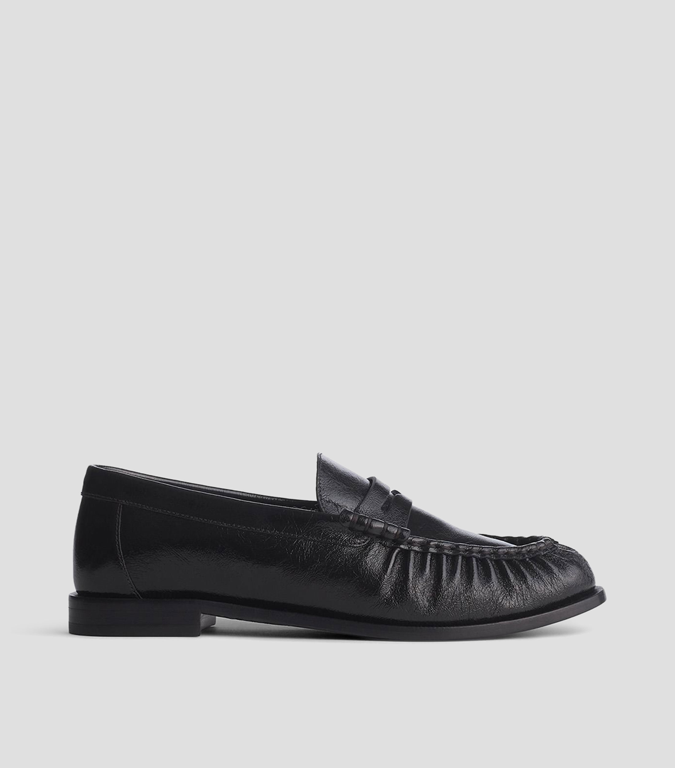 Mocasines Lexi en piel con cinta Mujer