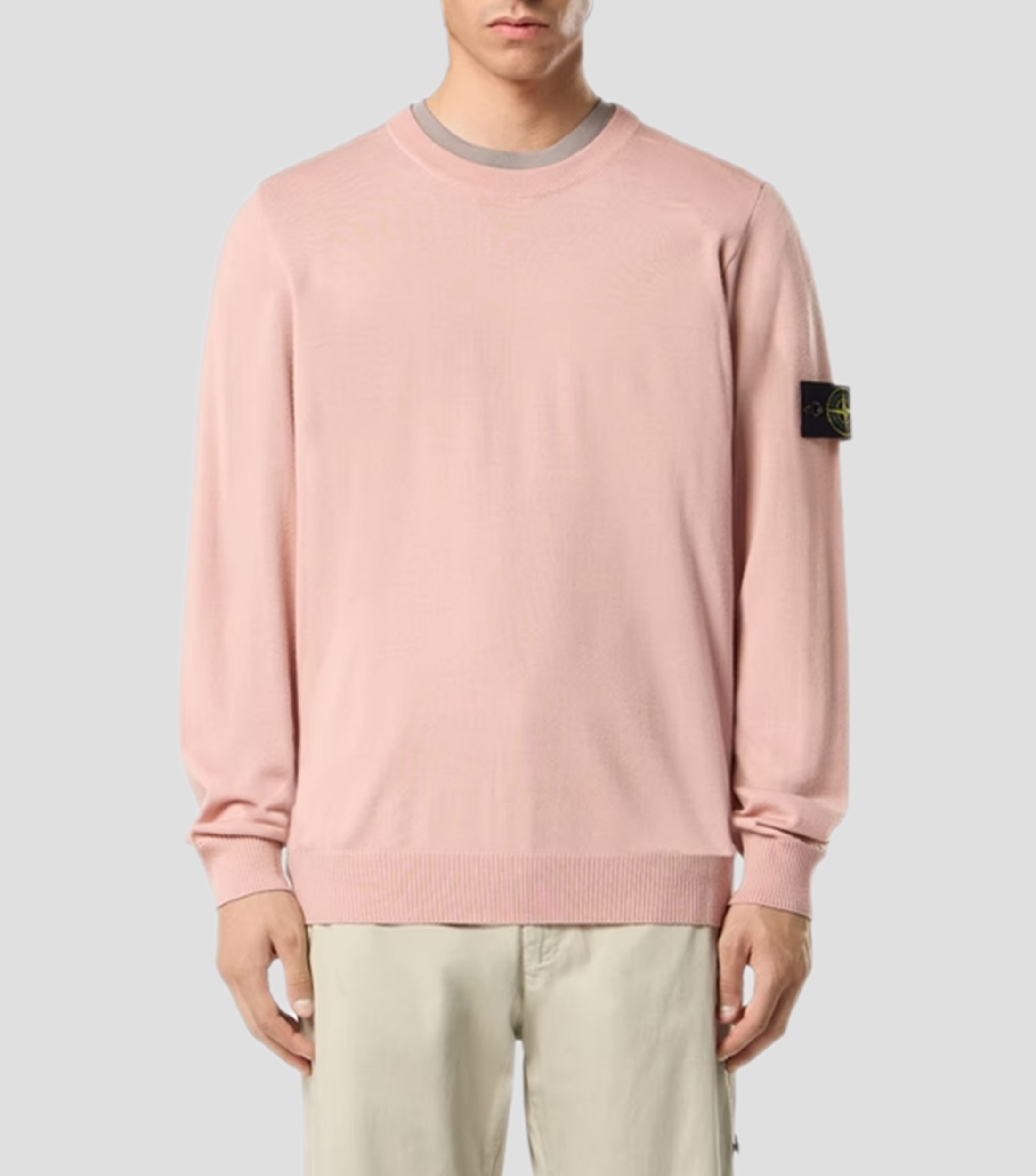 Suéter cuello redondo Hombre