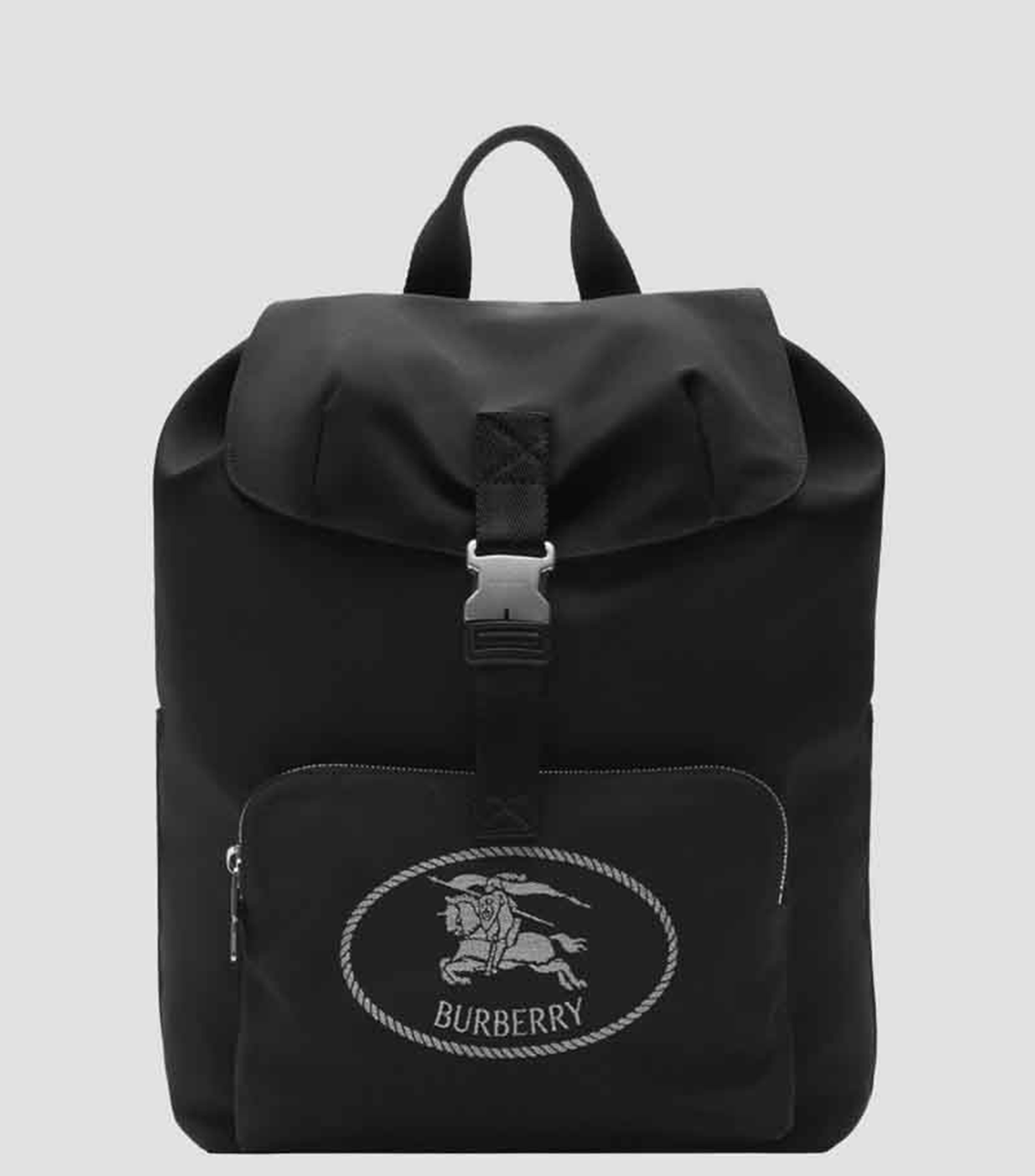 Mochila lisa Orkney con solapa Hombre