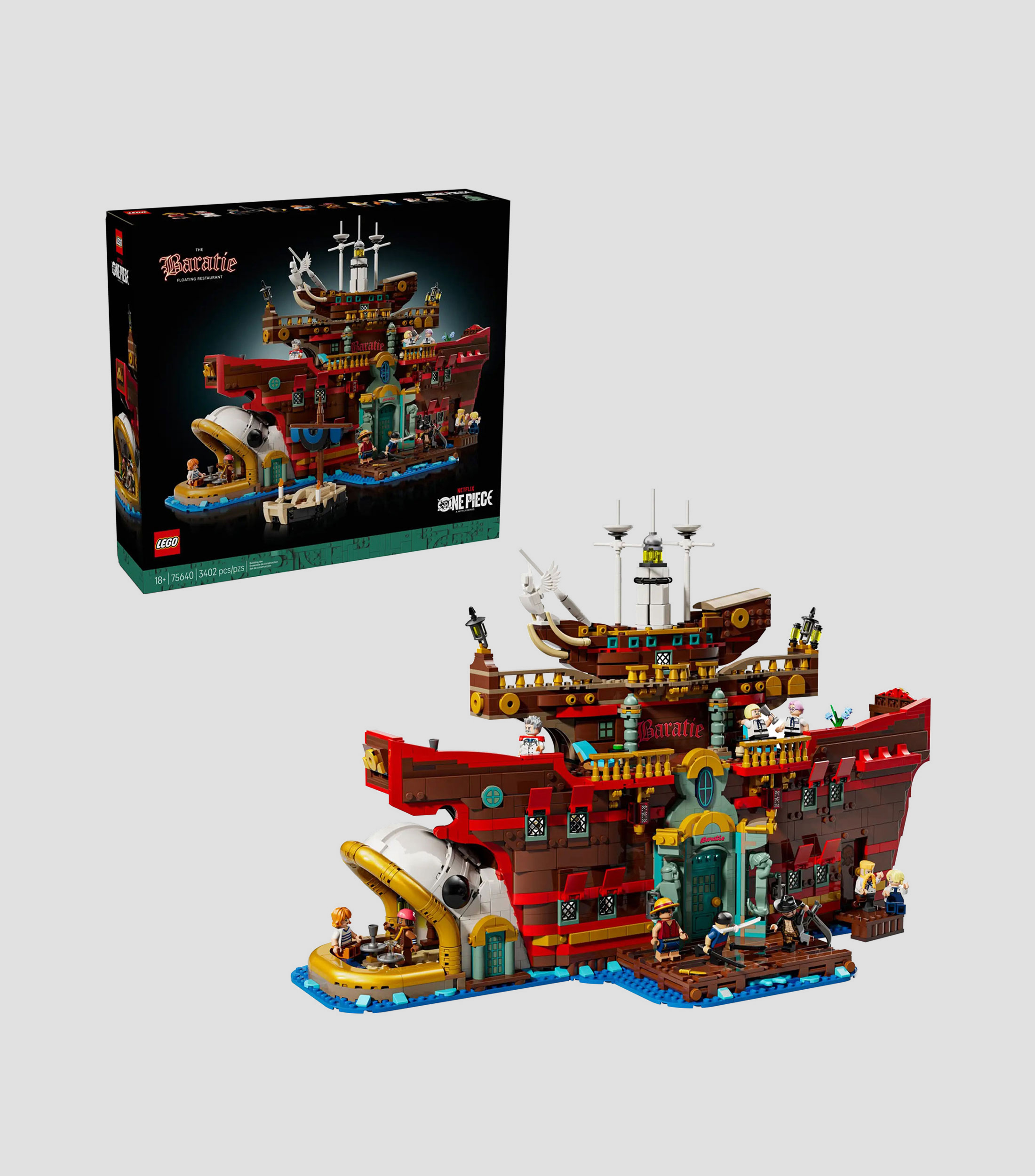 Lego ONE PIECE Restaurante Flotante Baratie 75640