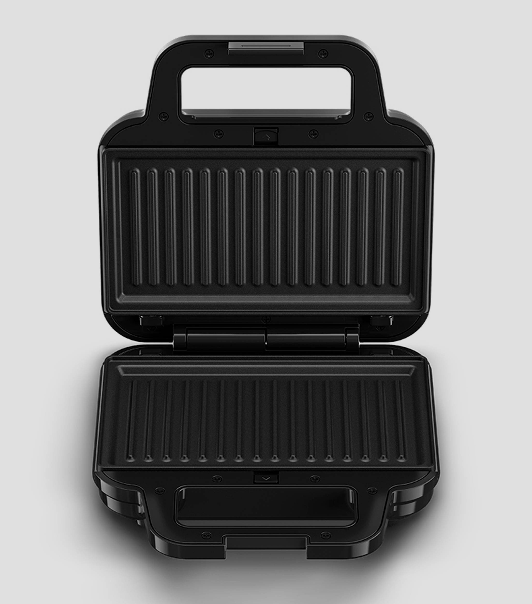 Sandwichera-Wafflera Ultracompact 3 en 1, 2 porciones