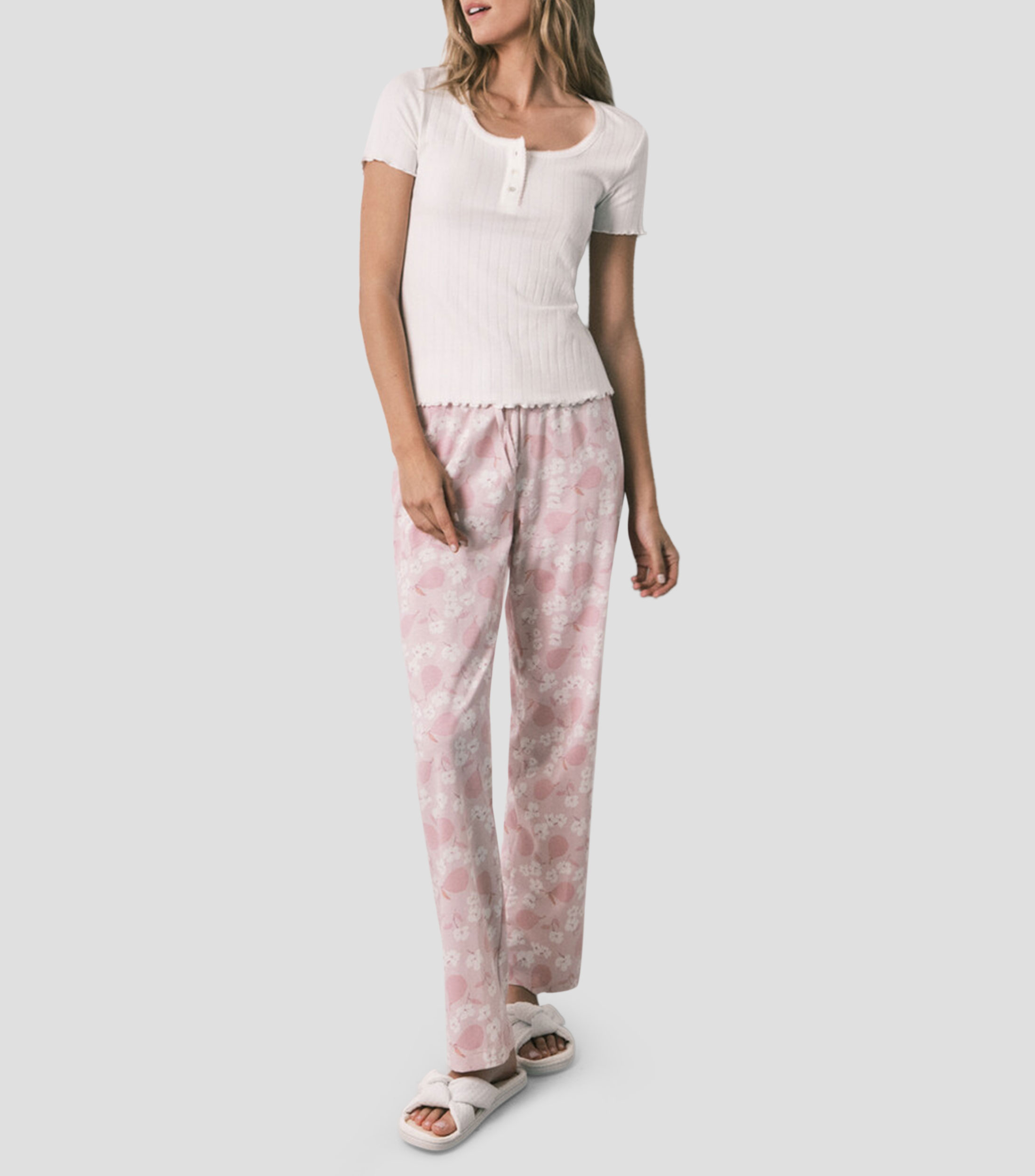 Pijama 2 Piezas estampada Mujer