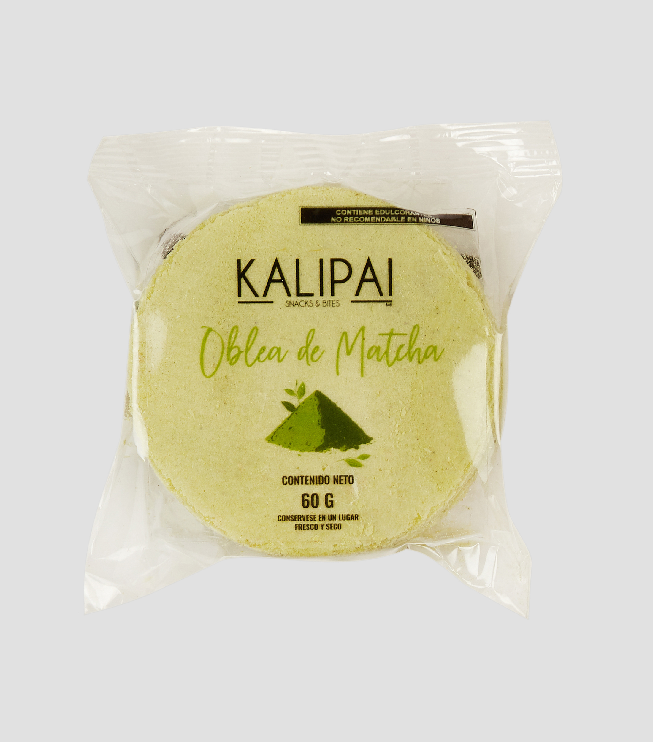 Obleas de matcha, 60 g