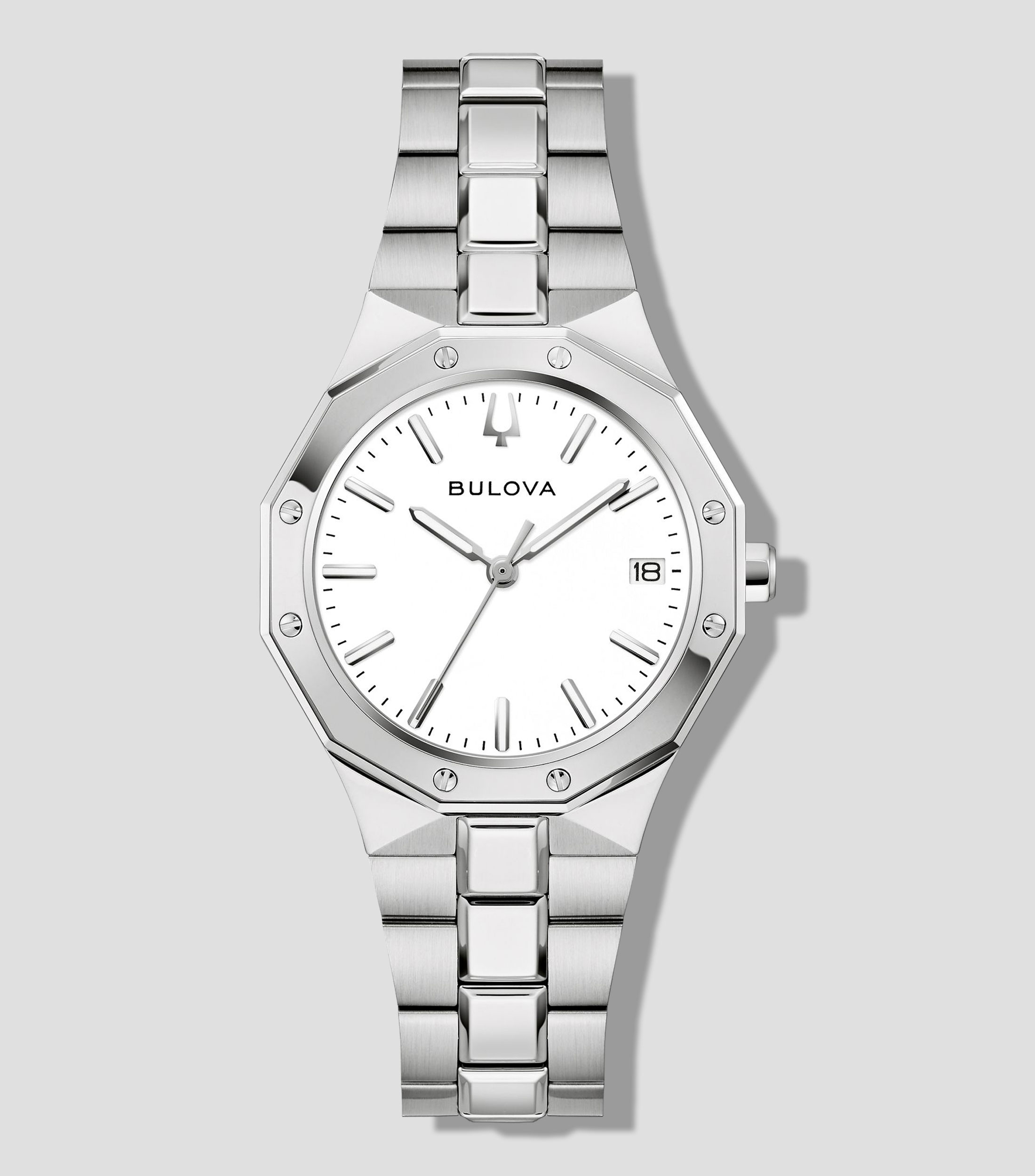 Reloj para Mujer Prestige Casual Blanco, Plateado