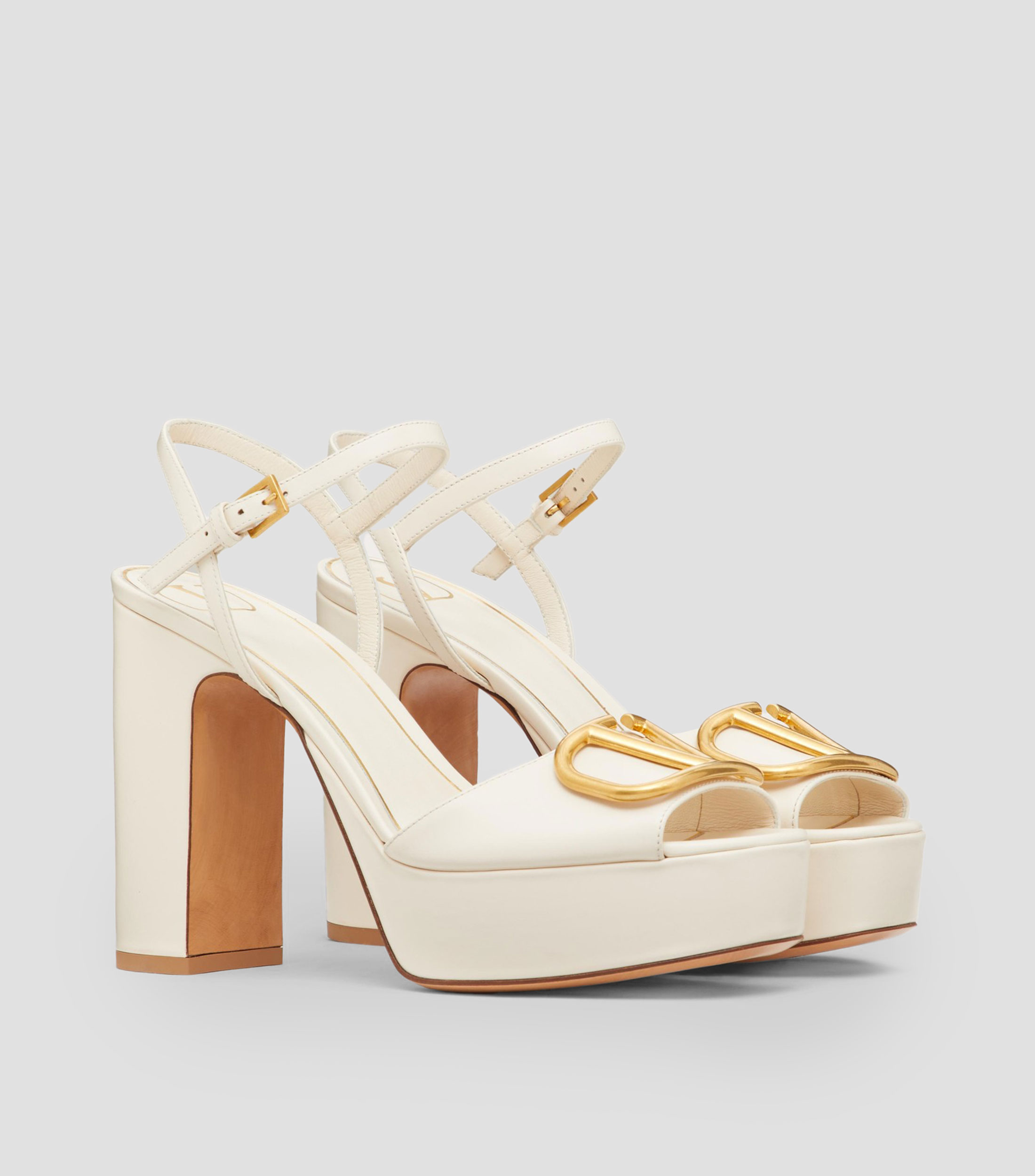 Sandalias con tacón alto y plataforma Vlogo Signature Mujer