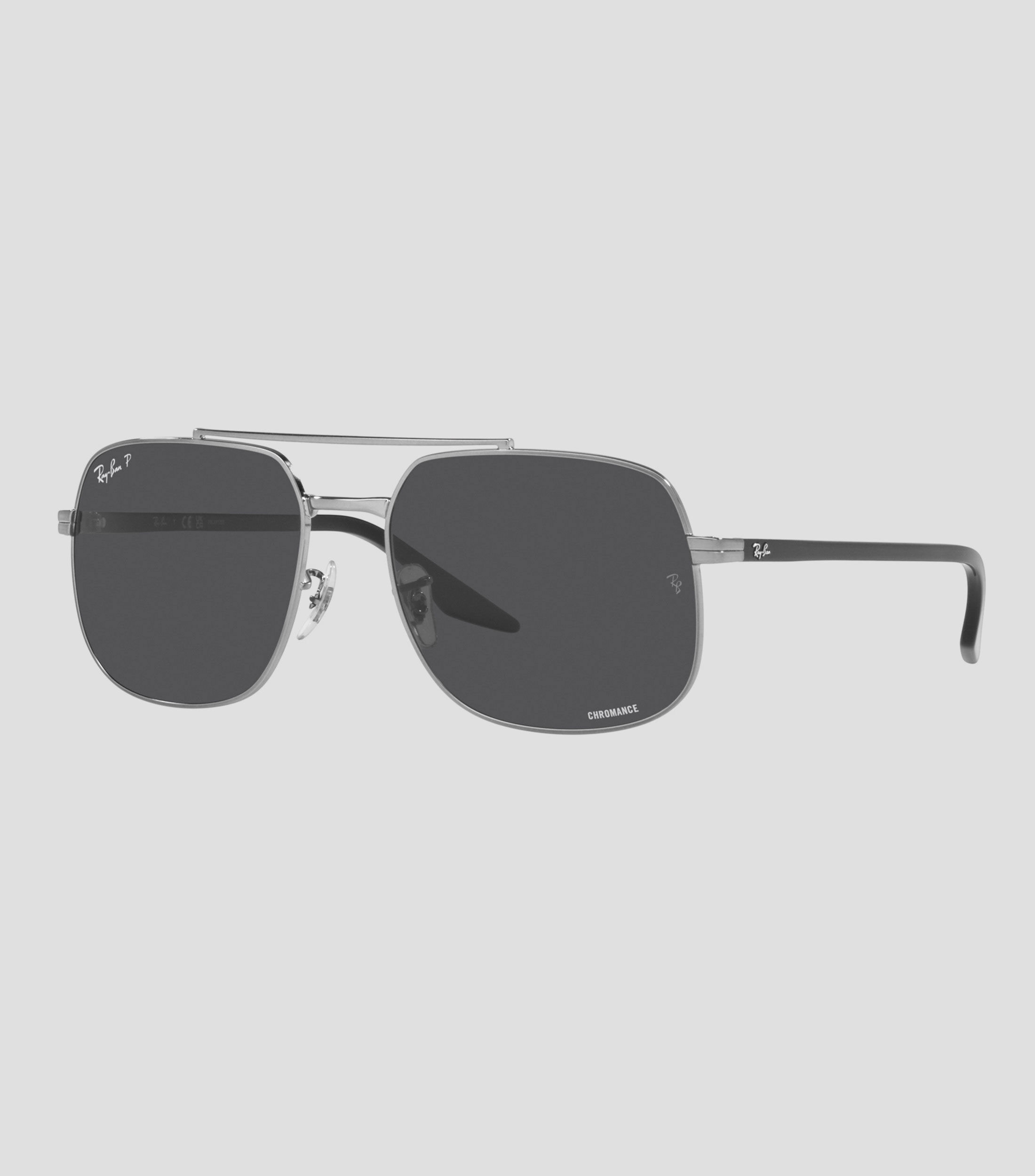 Lentes de sol cuadrados grises Unisex