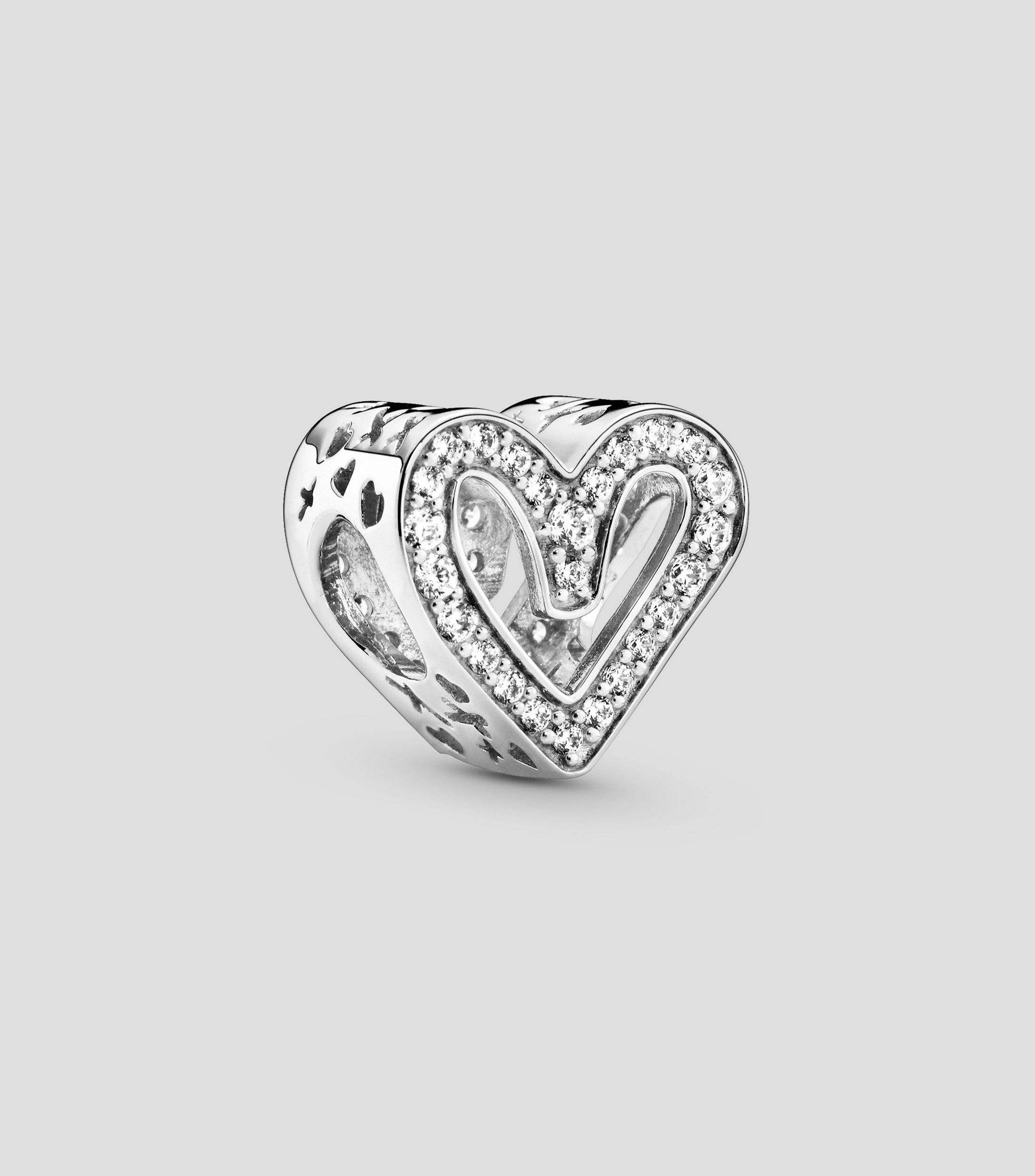 Charm Corazón en Plata .925 Pandora Moments Mujer