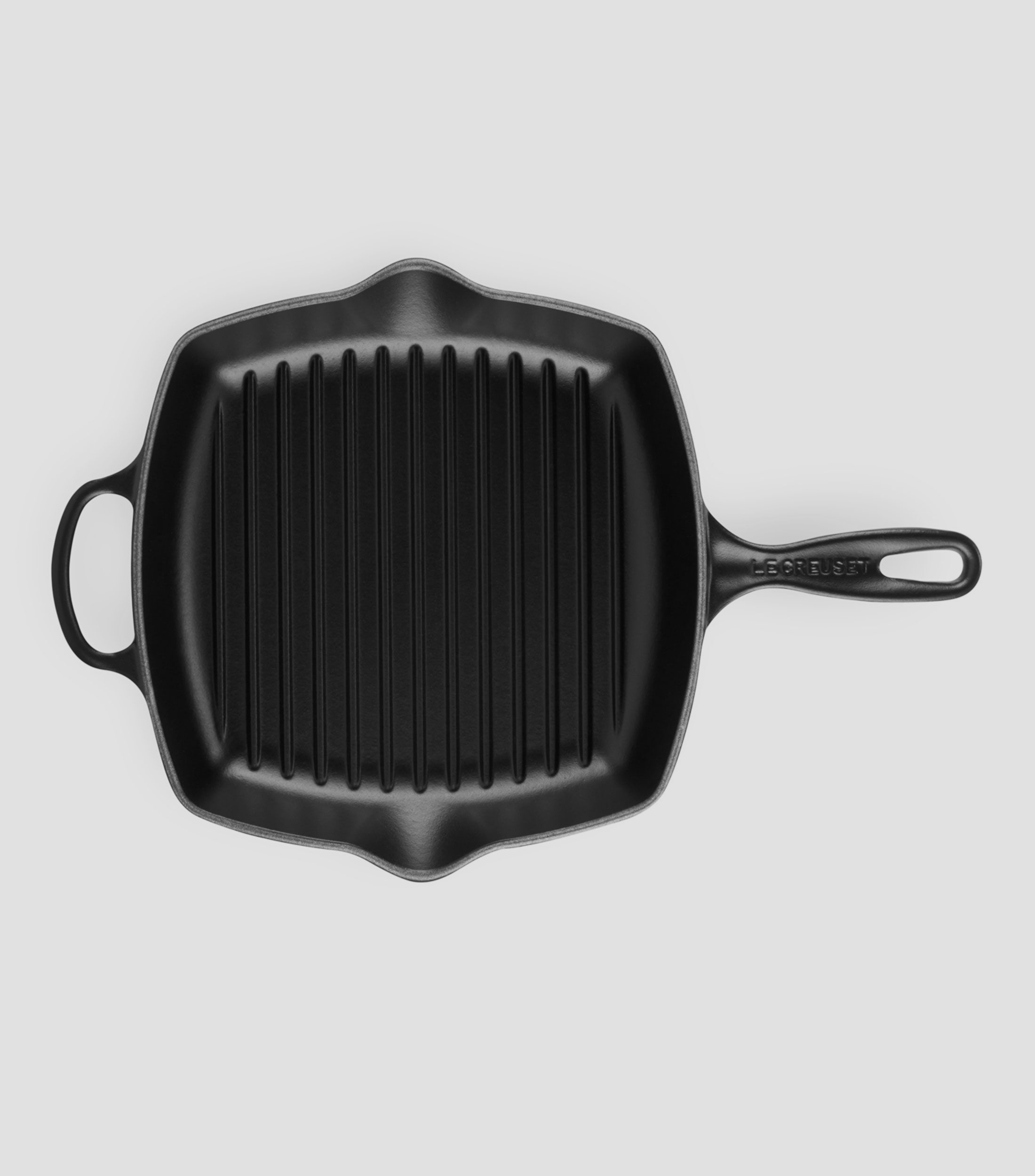 Skillet Grill en Hierro Colado Esmaltado de 26 cm Black Matt