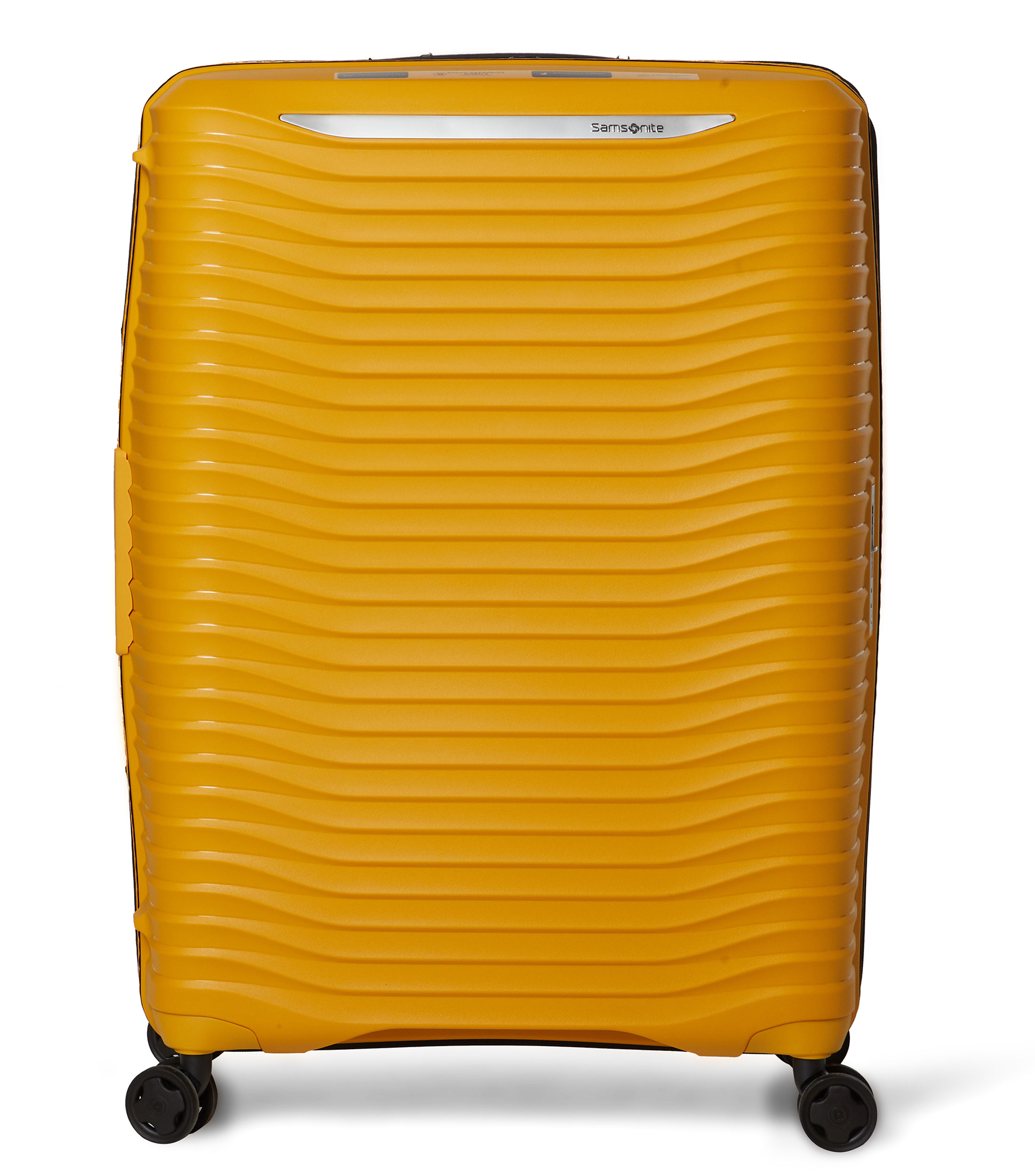 Maleta de viaje grande Upscape amarillo
