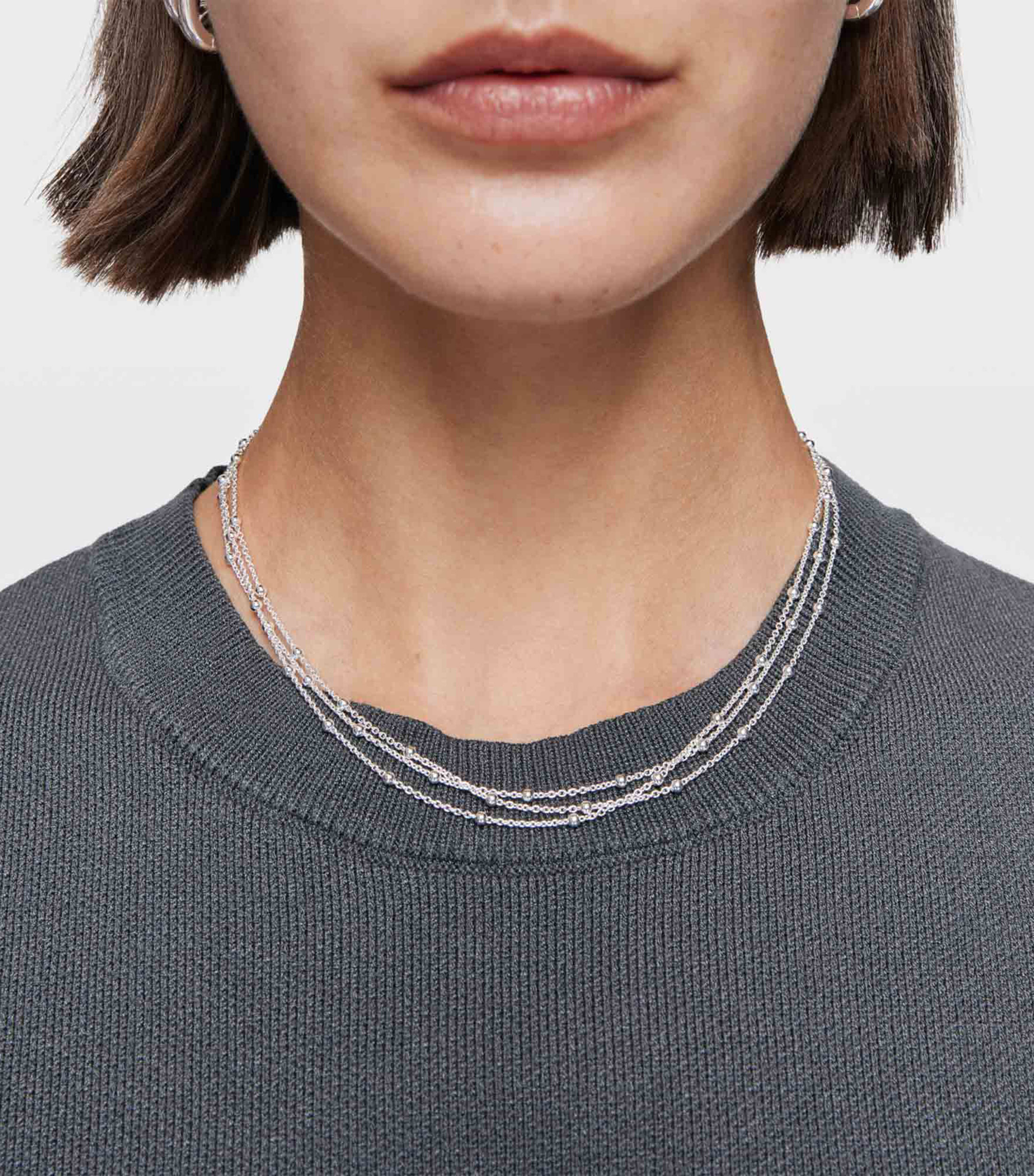 Collar Tous Basic en plata .925 Mujer