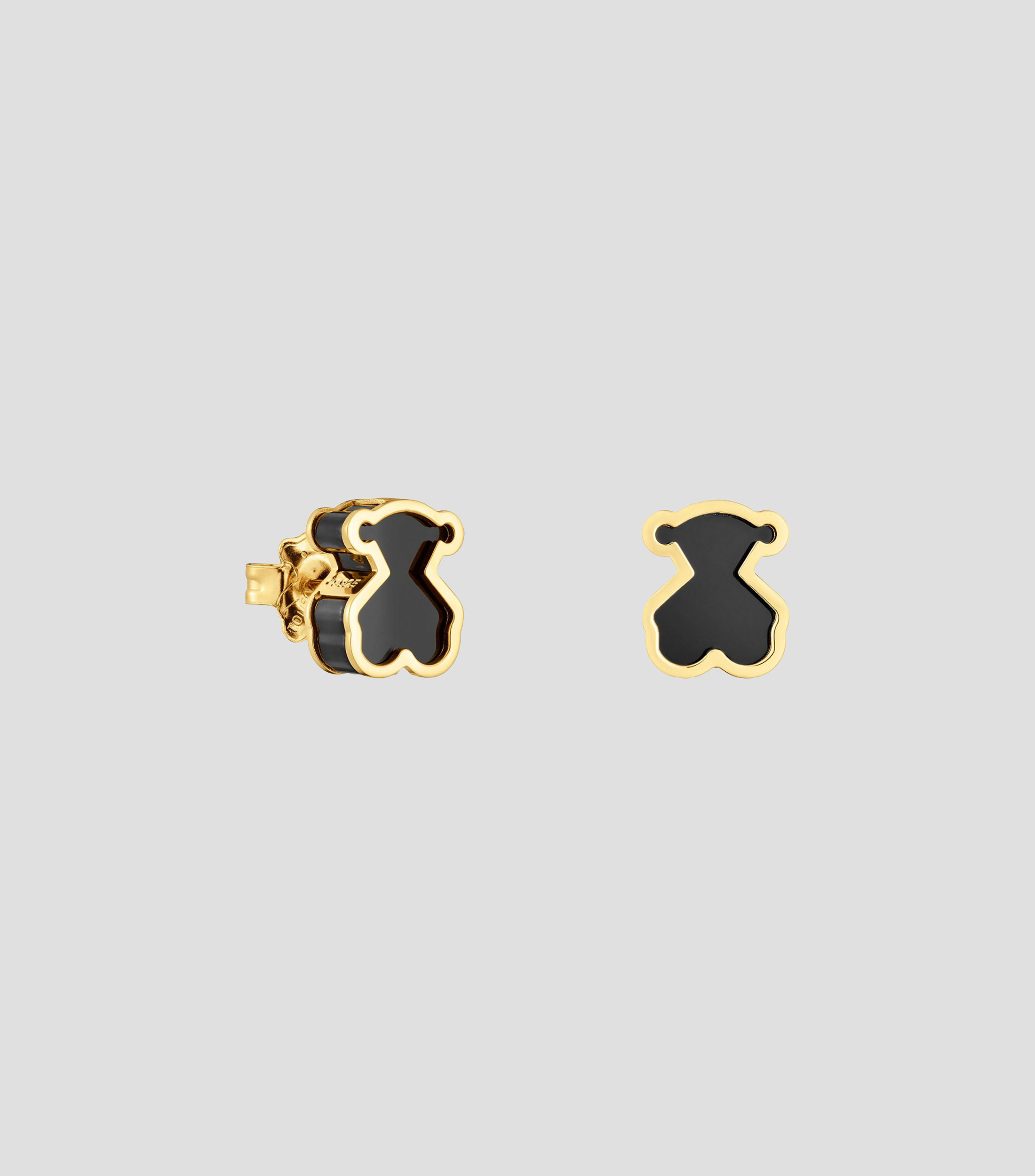 Aretes en plata Galaxy con metracrilato Mujer