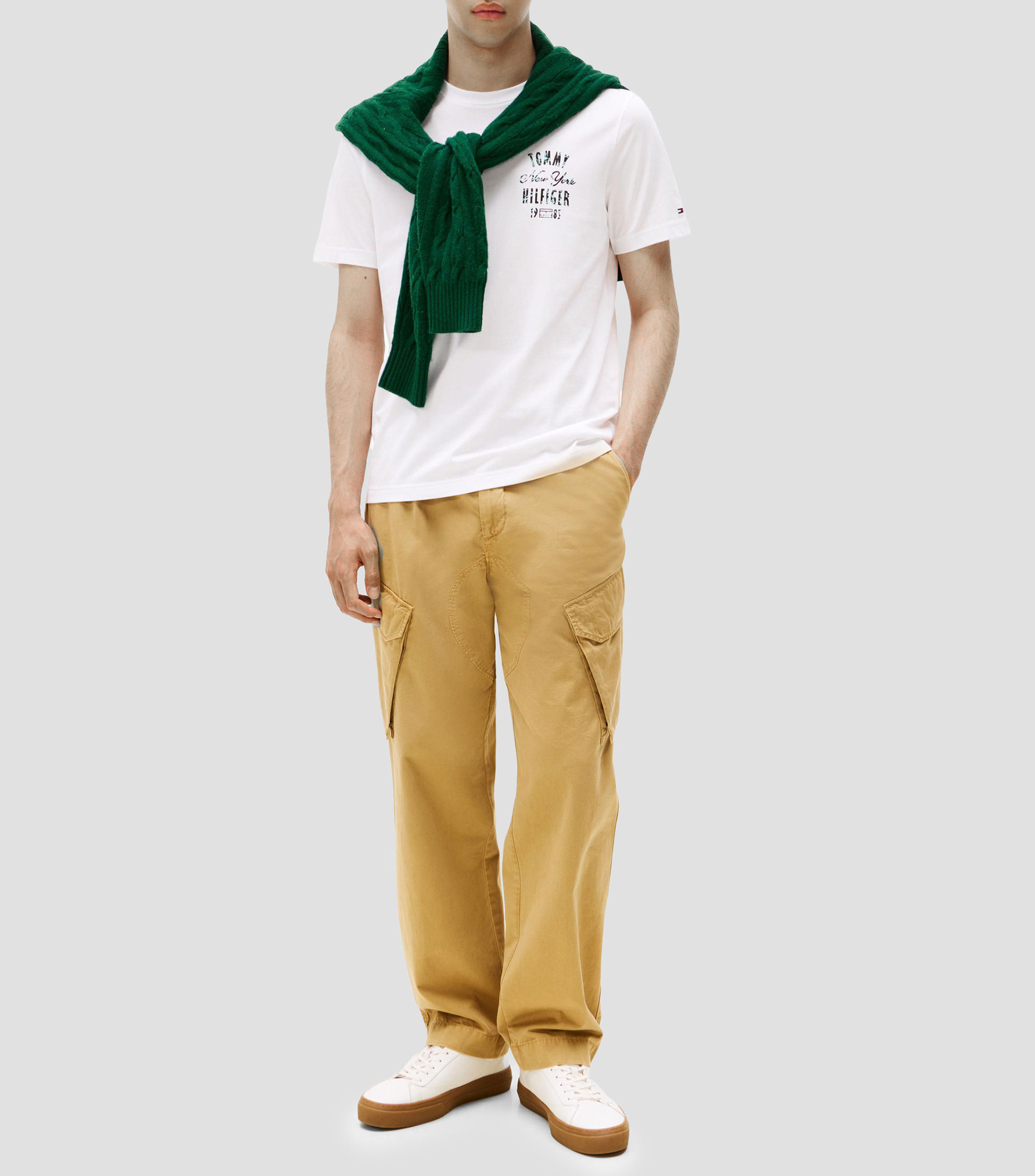 Playera estampada de manga corta Hombre